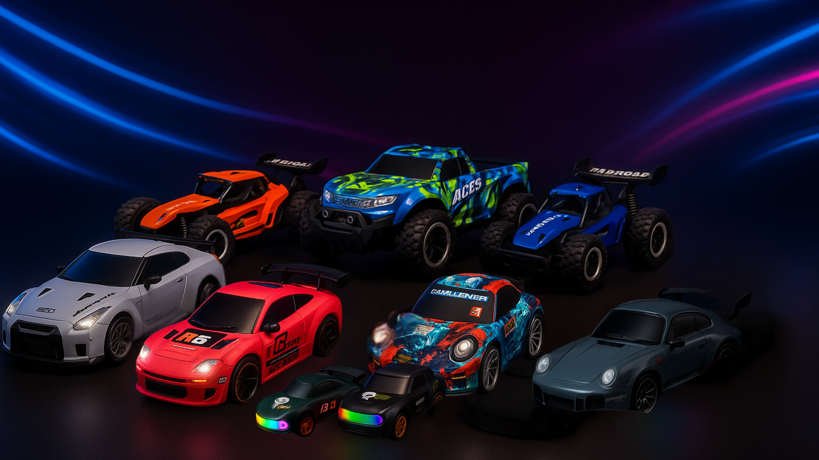 LOT RC Cars