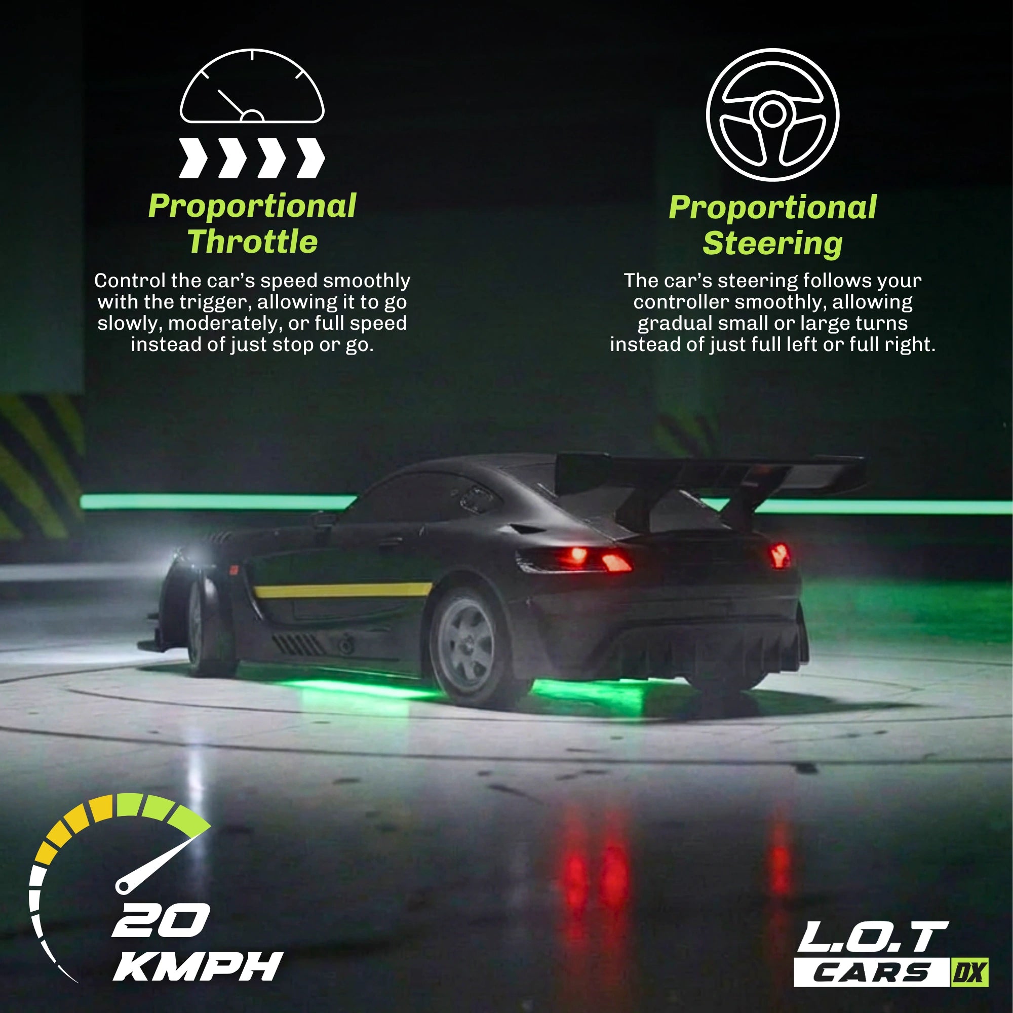 L.O.T Cars Shadow - RC Drift Car