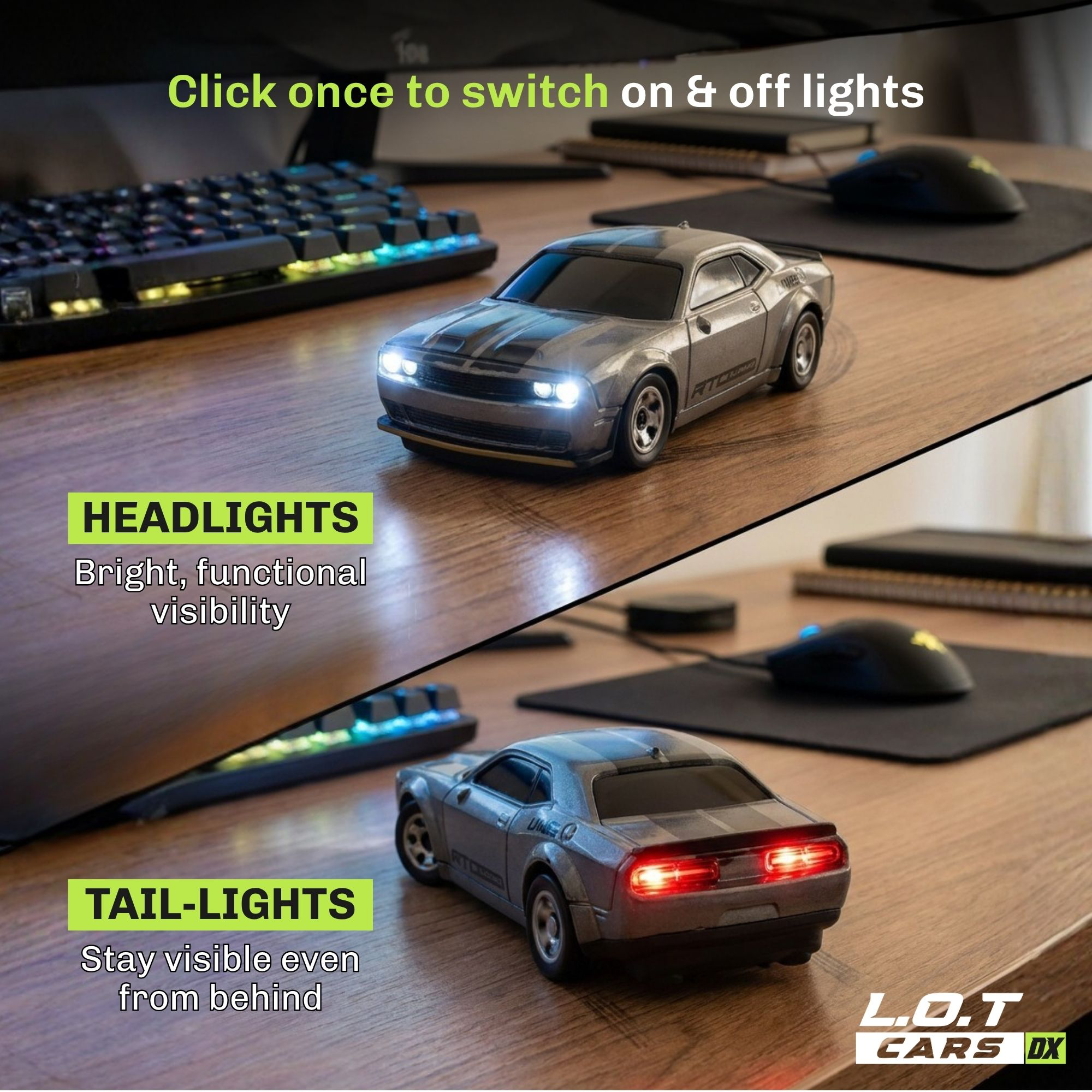 L.O.T Cars Nitro - 1:64 Scale Mini RC Car
