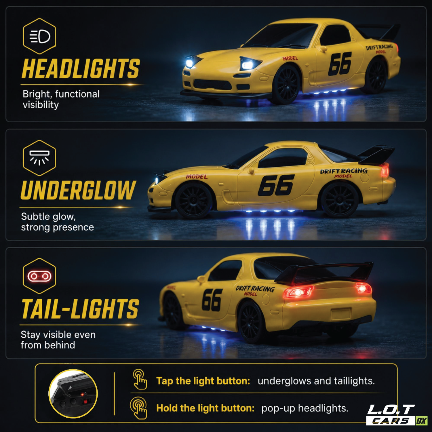 L.O.T Car Vortex – RC Drift Car
