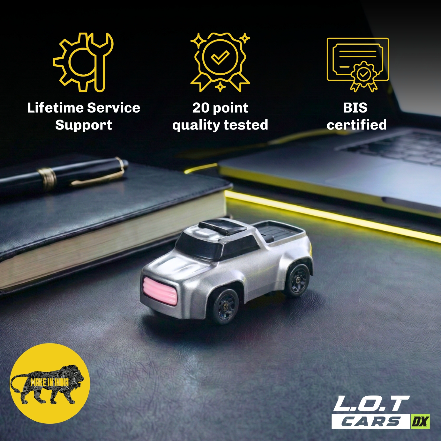 L.O.T Cars Dash - 1:64 Scale Mini RC Car