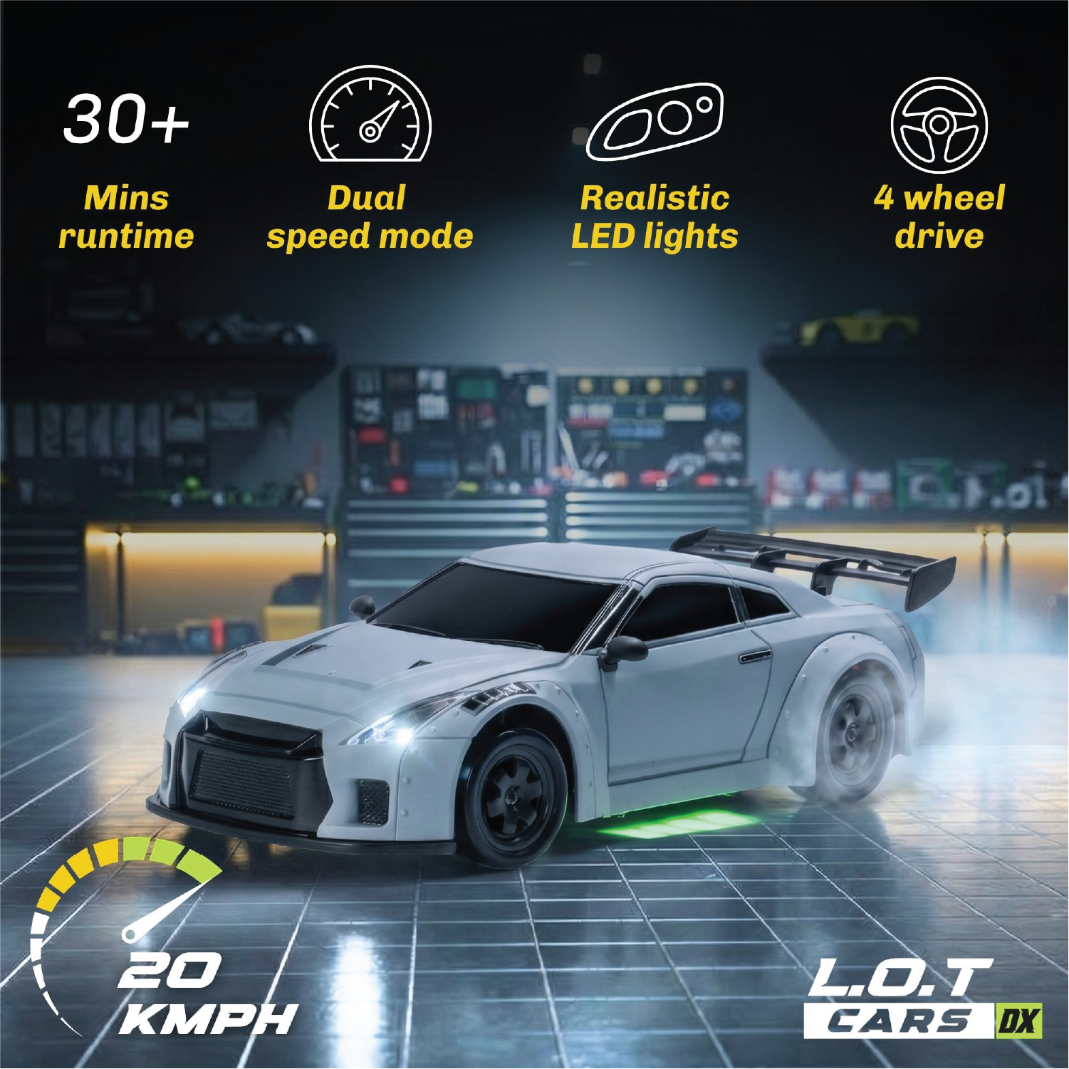 L.O.T Cars Flare 2.0 - RC Drift Car