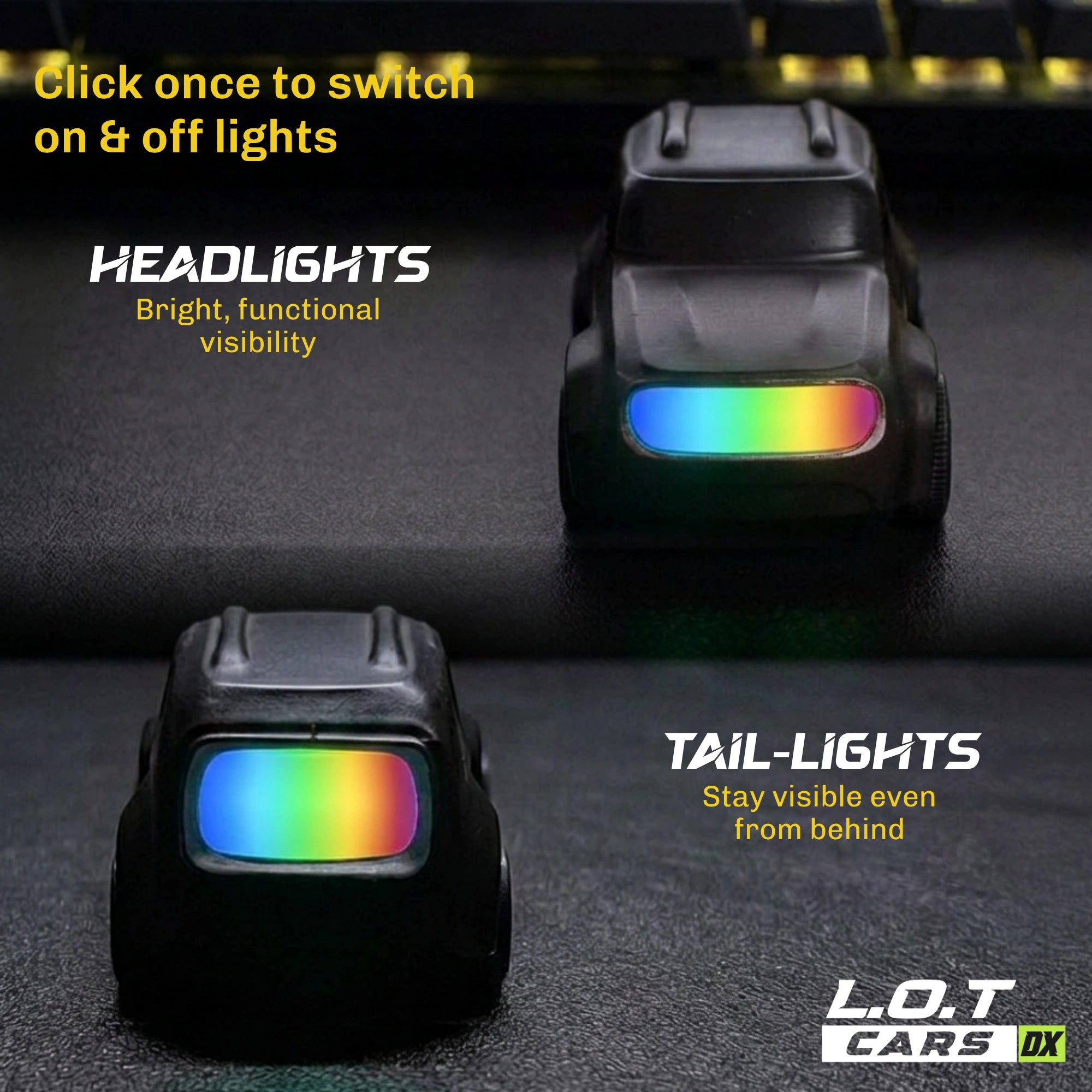 L.O.T Cars Dash - 1:64 Scale Mini RC Car