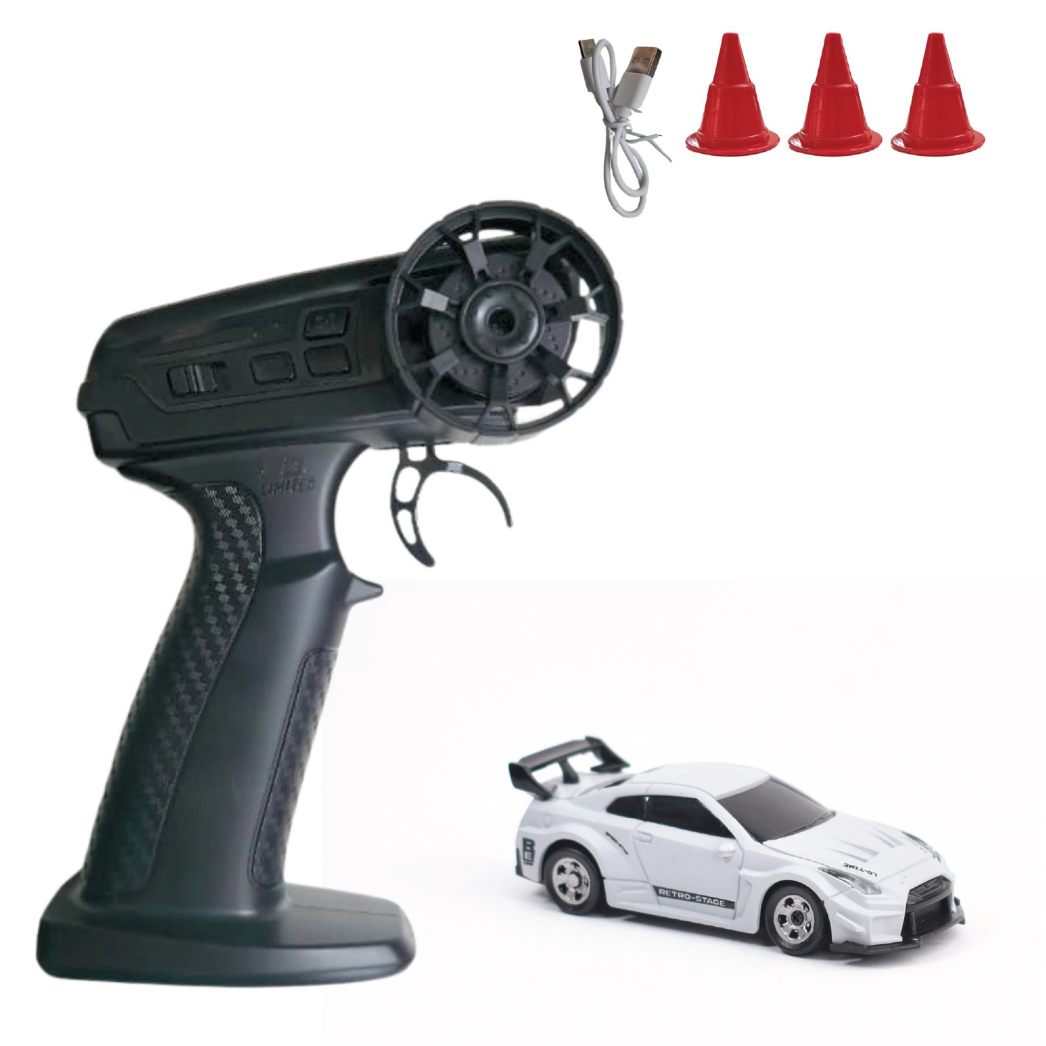 L.O.T Cars Nitro - 1:64 Scale Mini RC Drift Car