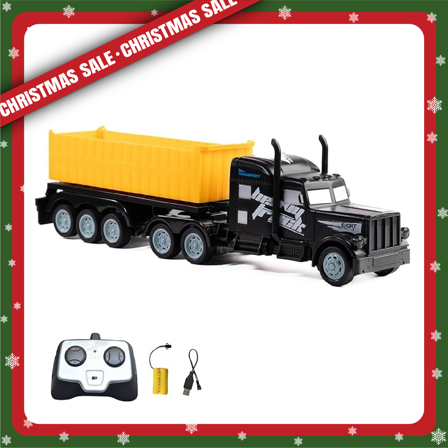 L.O.T Cars Brutus - RC Truck with Open Container