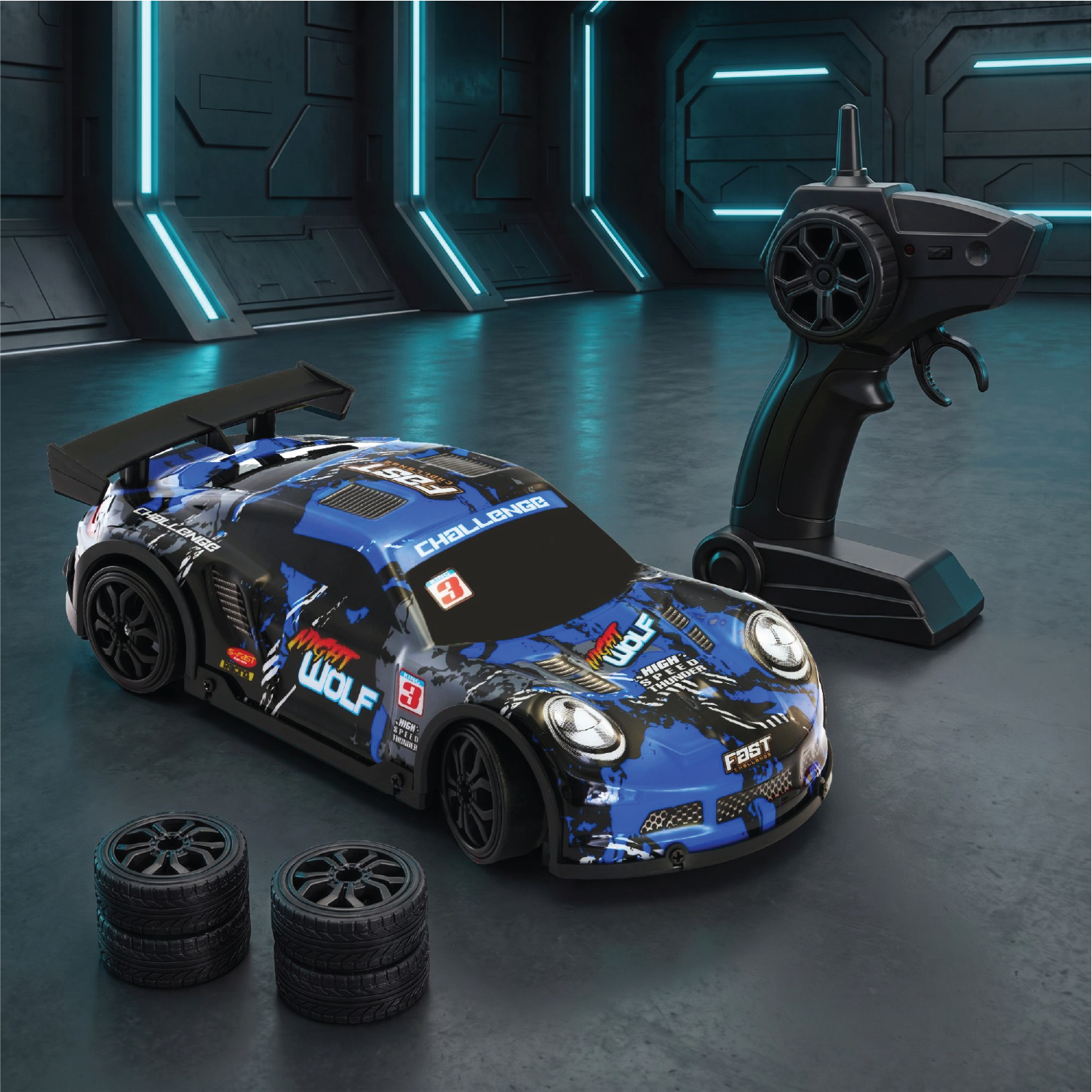 L.O.T Cars Night Wolf - RC Drift Car