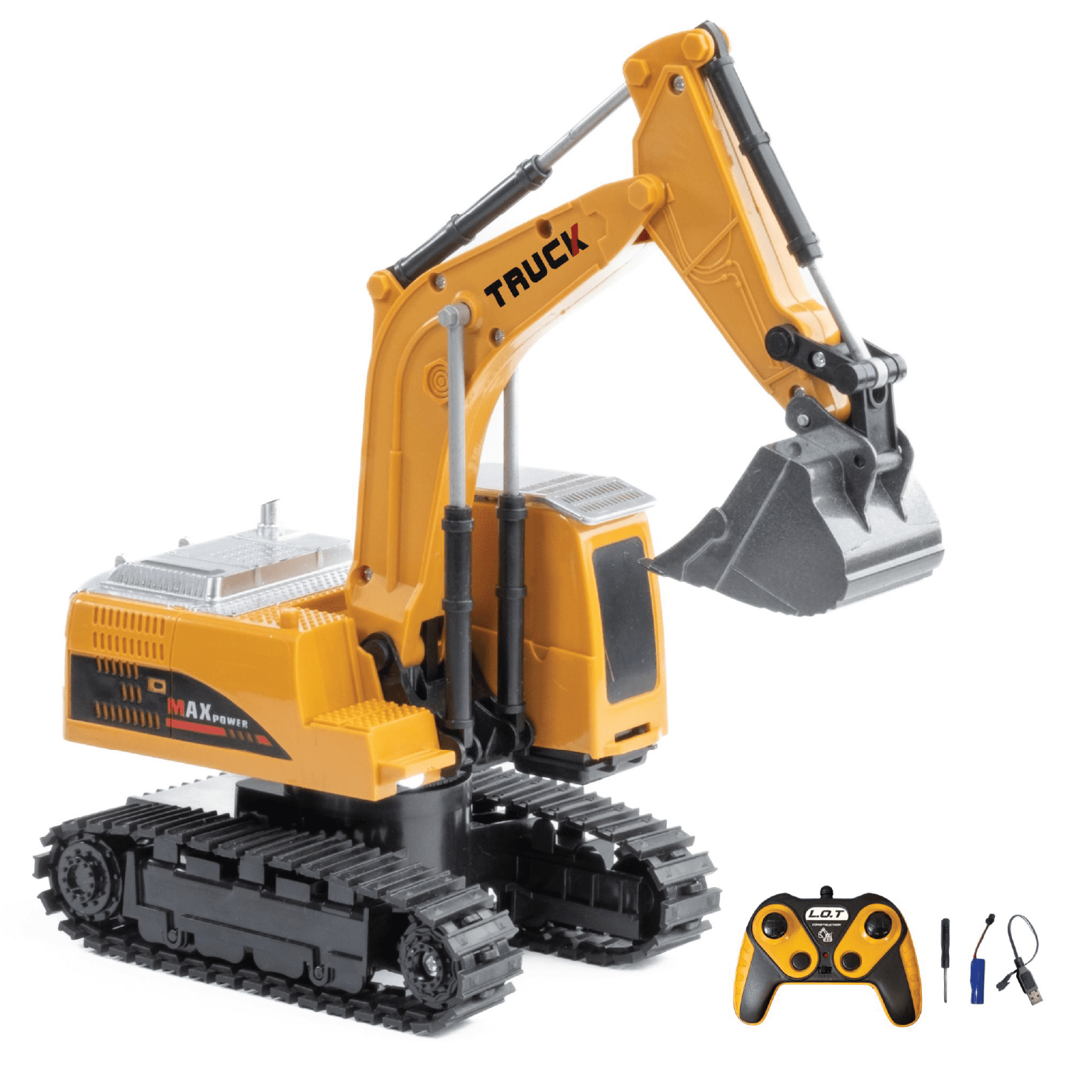 L.O.T Cars Fang - 6 Channel RC Excavator