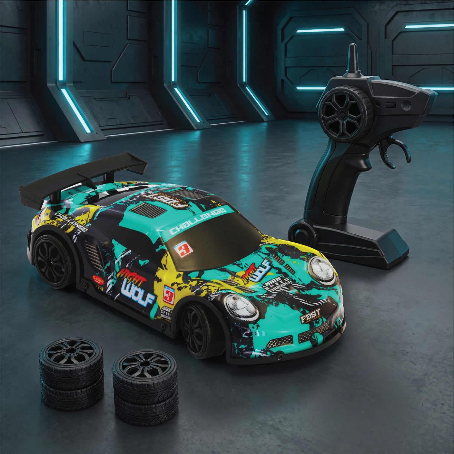 L.O.T Cars Night Wolf - RC Drift Car