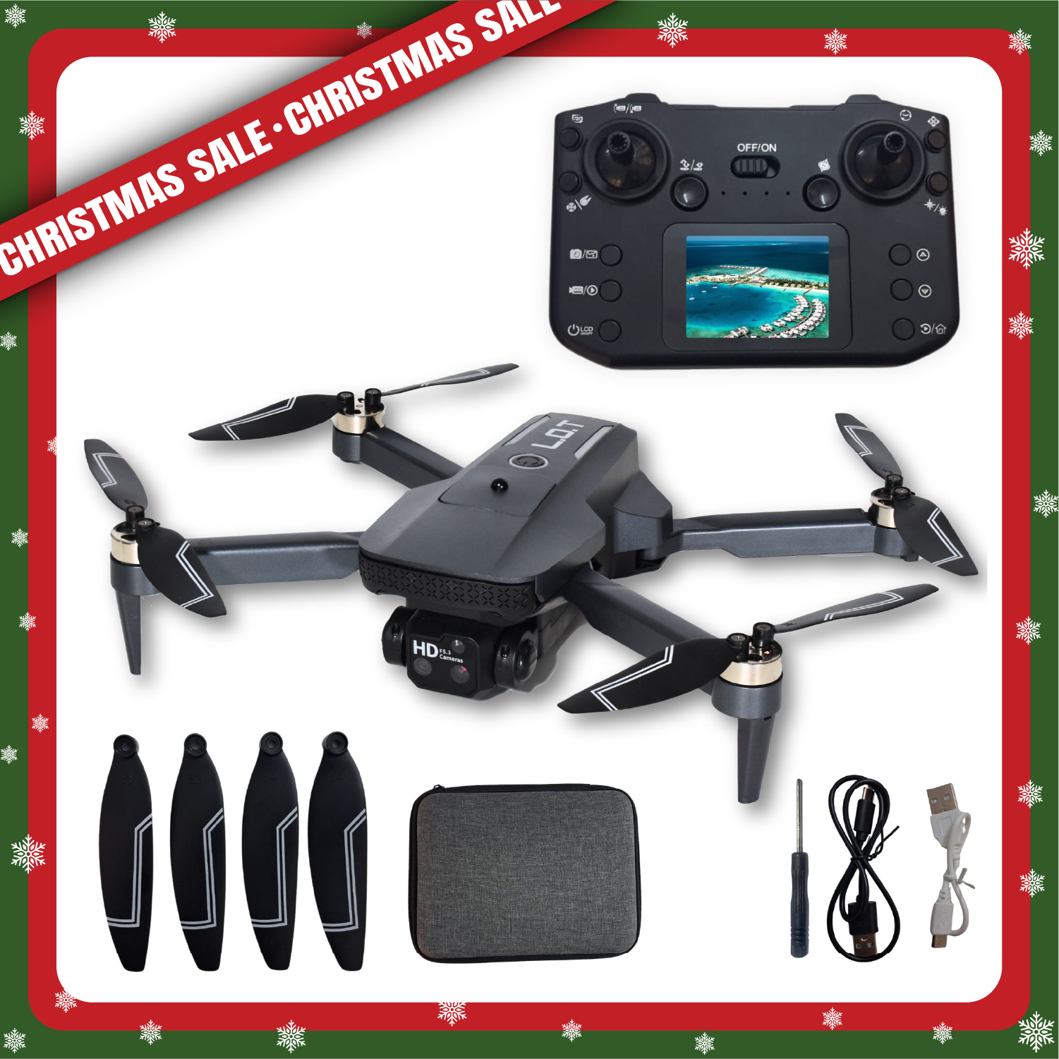 L.O.T Aviation IRIS - BLDC Remote Control Toy Drone