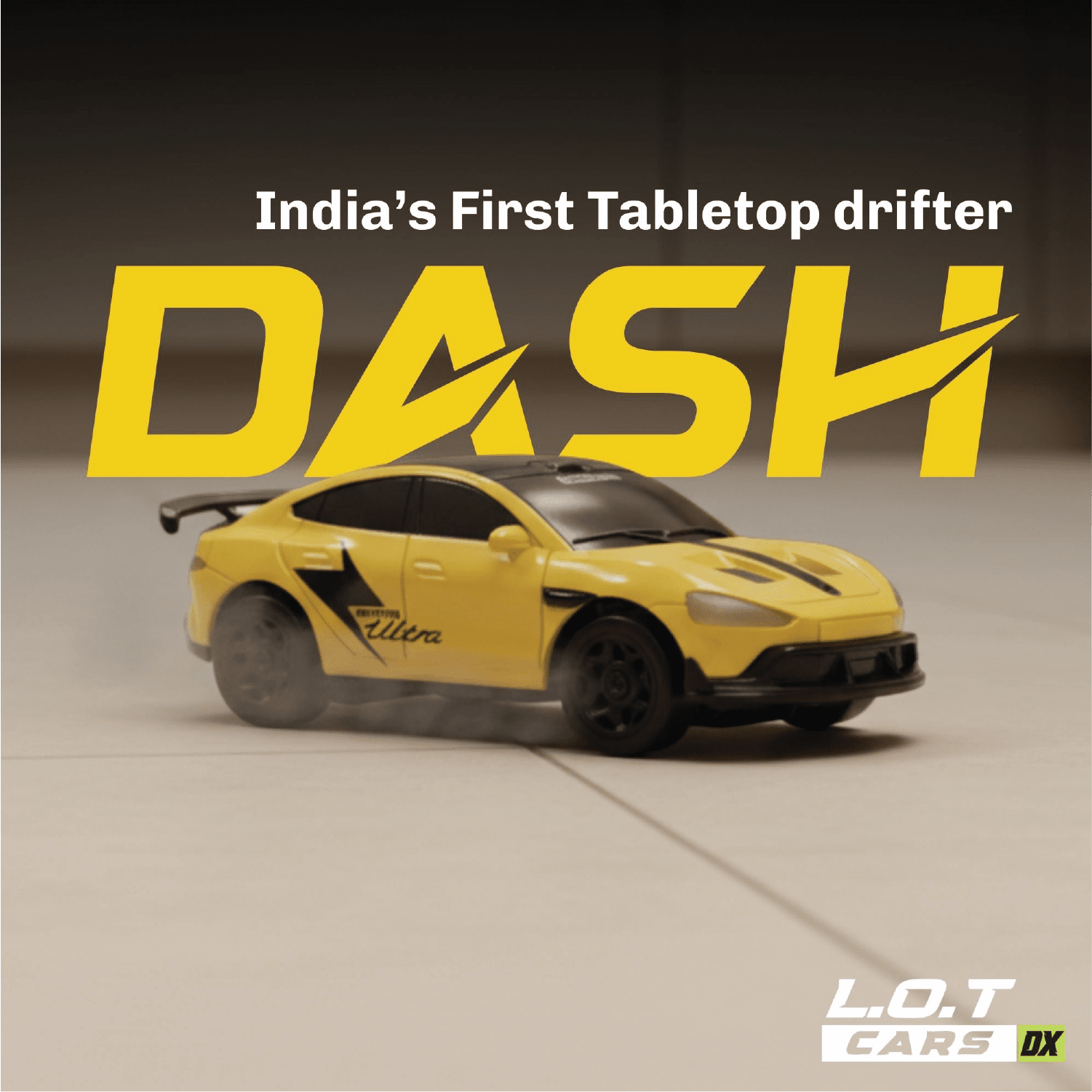 L.O.T Cars Dash - 1:64 Scale Mini RC Car