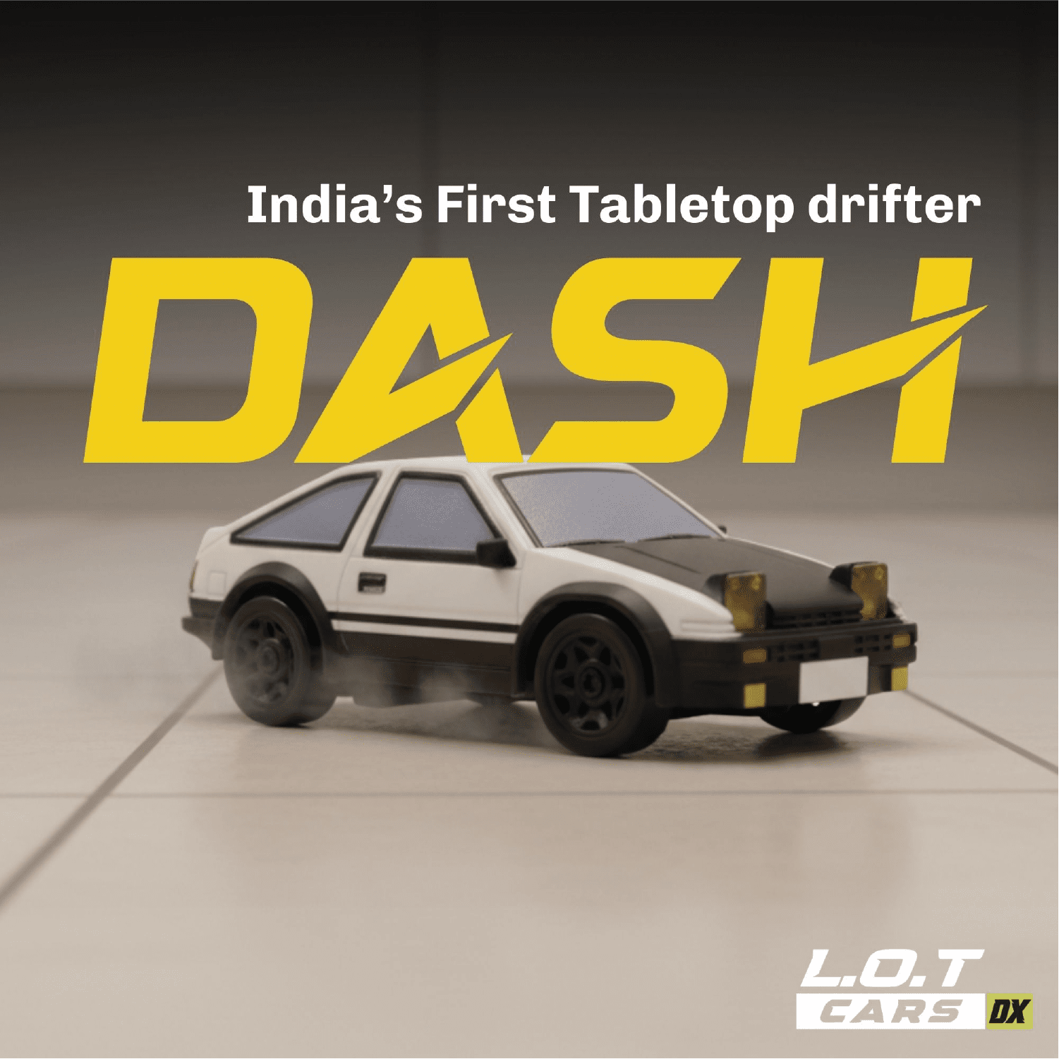 L.O.T Cars Dash - 1:64 Scale Mini RC Car