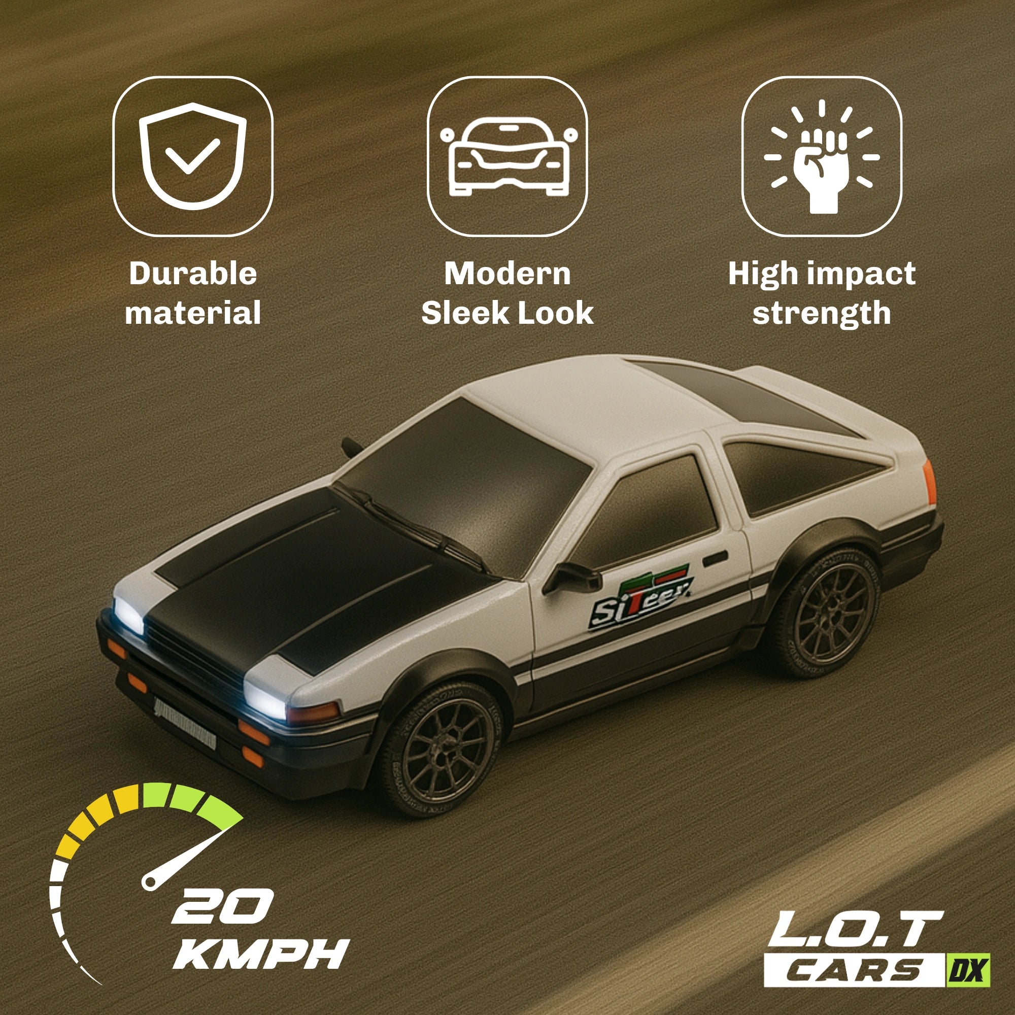L.O.T Cars Flare 1.0 - RC Drift Car