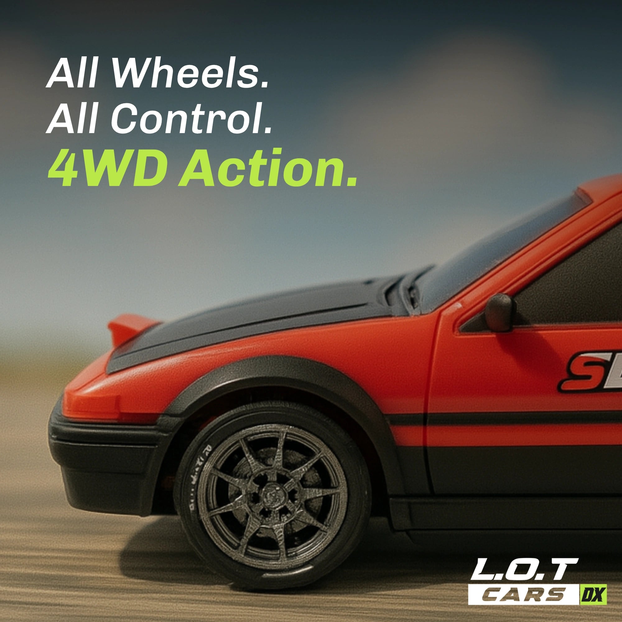 L.O.T Cars Flare 1.0 - Semi-Hobby Grade RC Drift Car