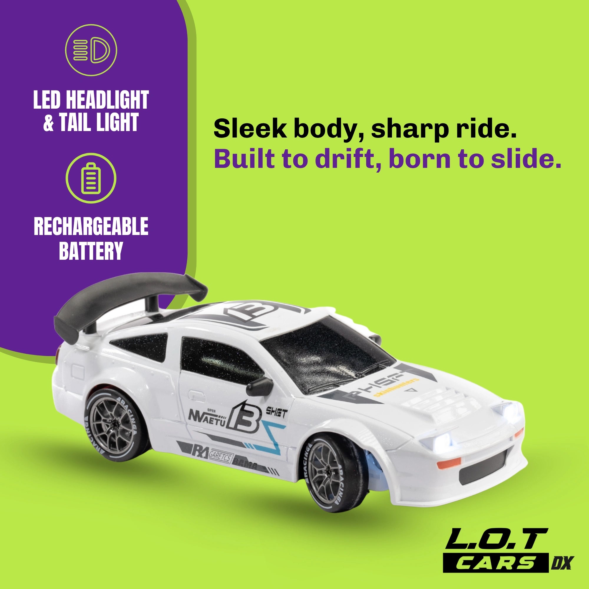 L.O.T Cars Flare 1.0 - Semi-Hobby Grade RC Drift Car