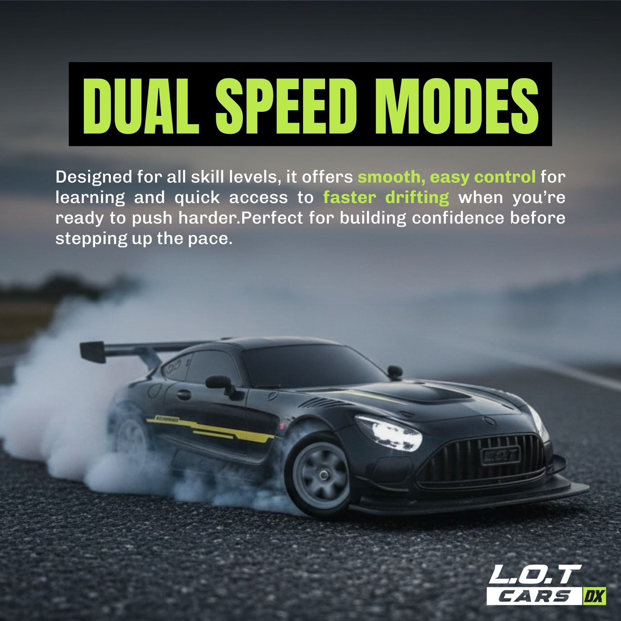 L.O.T Cars Shadow - Semi-Hobby Grade RC Drift Car