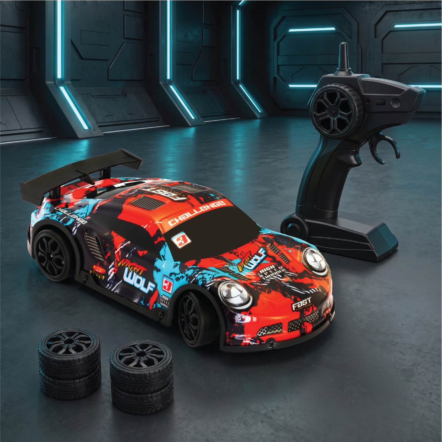 L.O.T Cars Night Wolf - RC Drift Car