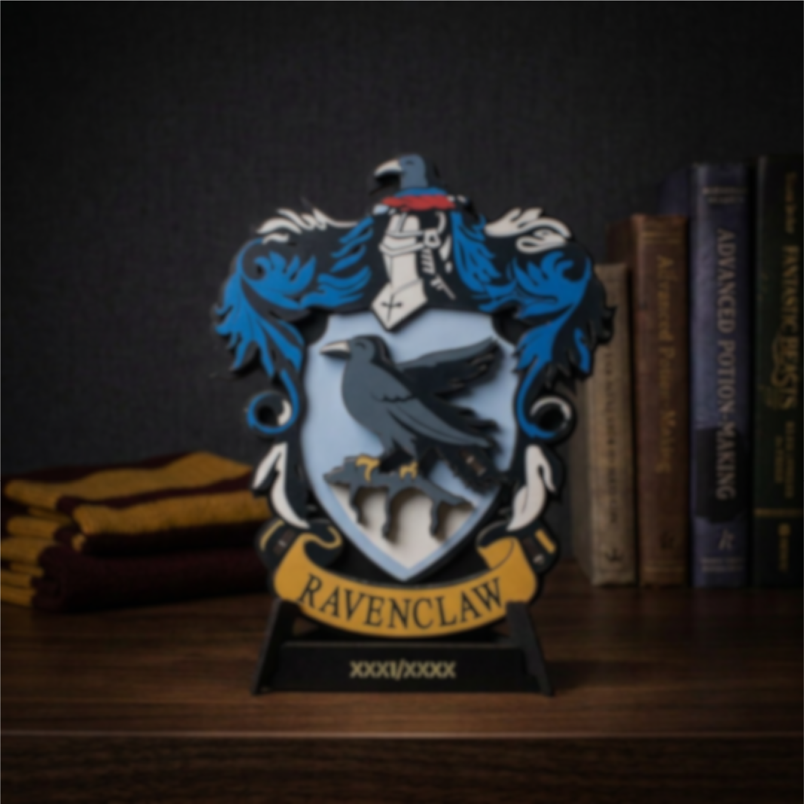 Hogwarts House Crest 3D Wooden Puzzle