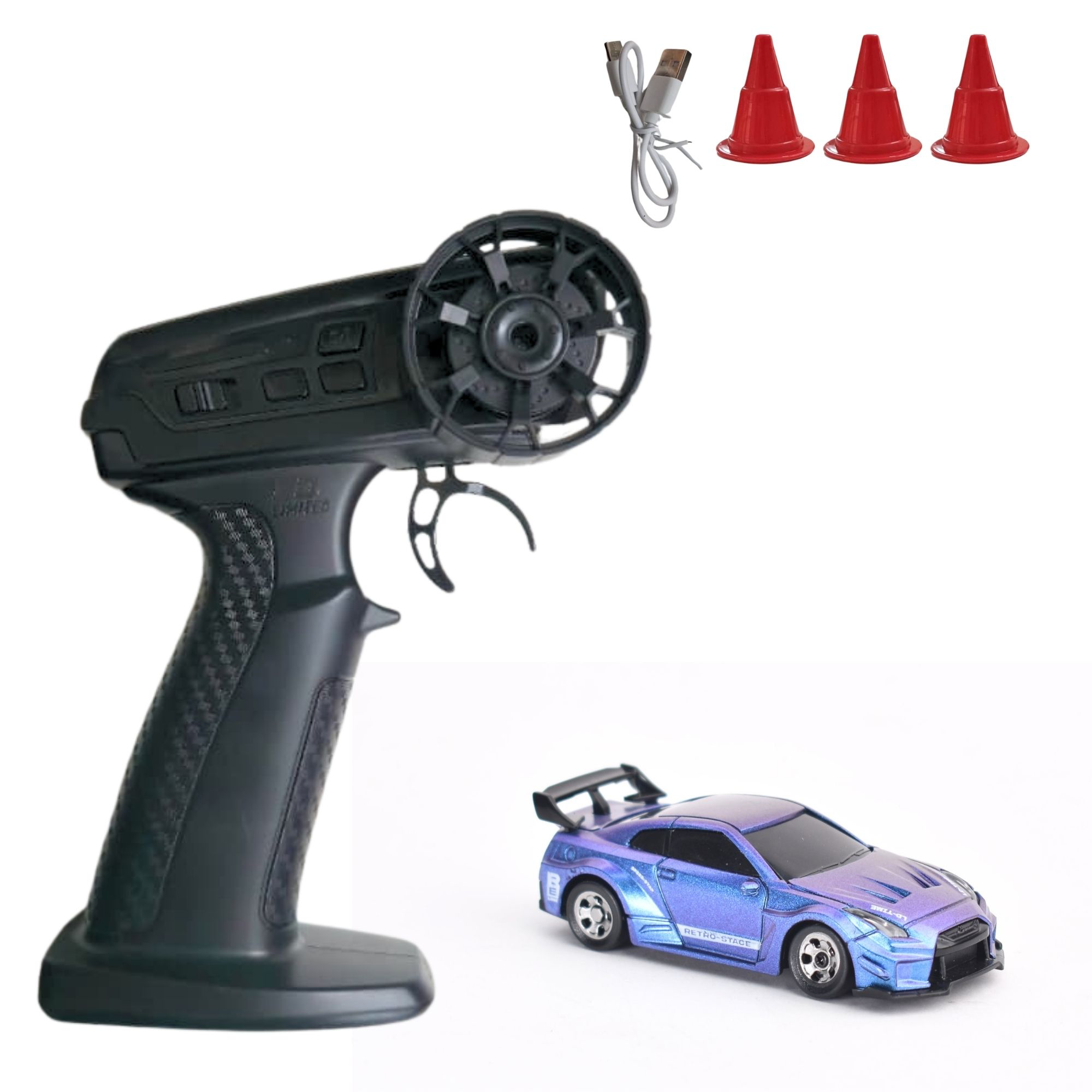 L.O.T Cars Nitro - 1:64 Scale Mini RC Car