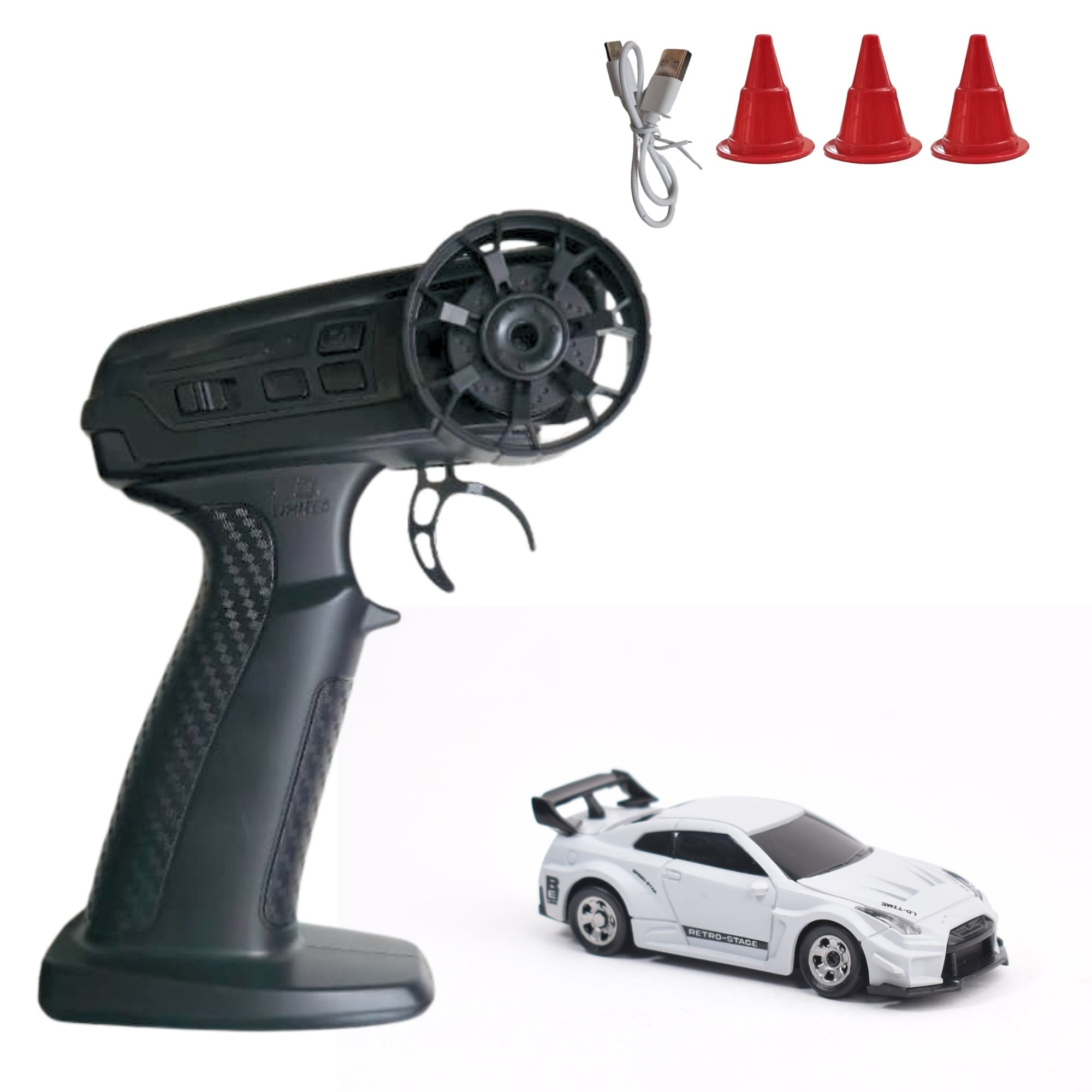 L.O.T Cars Nitro - 1:64 Scale Mini RC Car