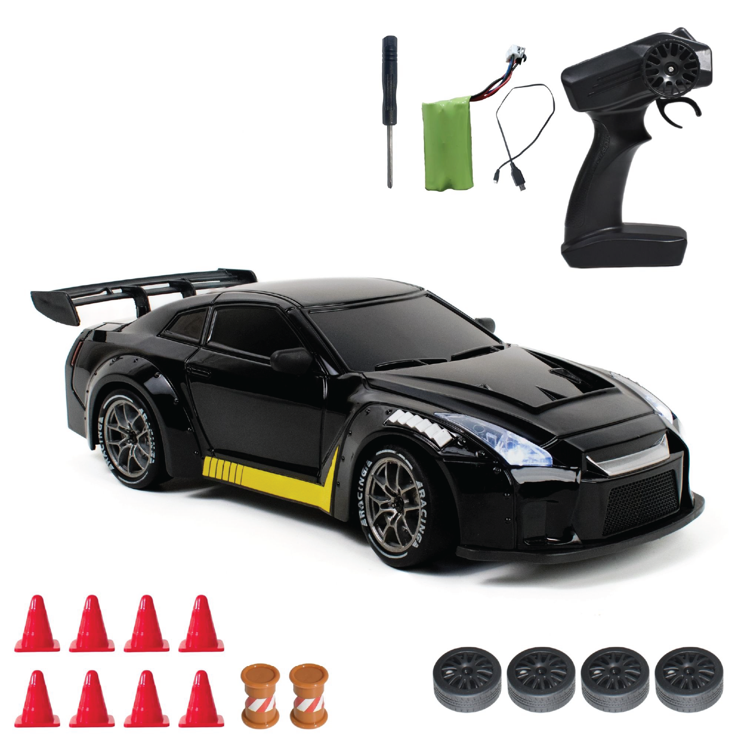 Drift_style 　RC-ART イェーガー　メカ付き Flare - Legend's Edition - RC Drift Car with Gyroscope