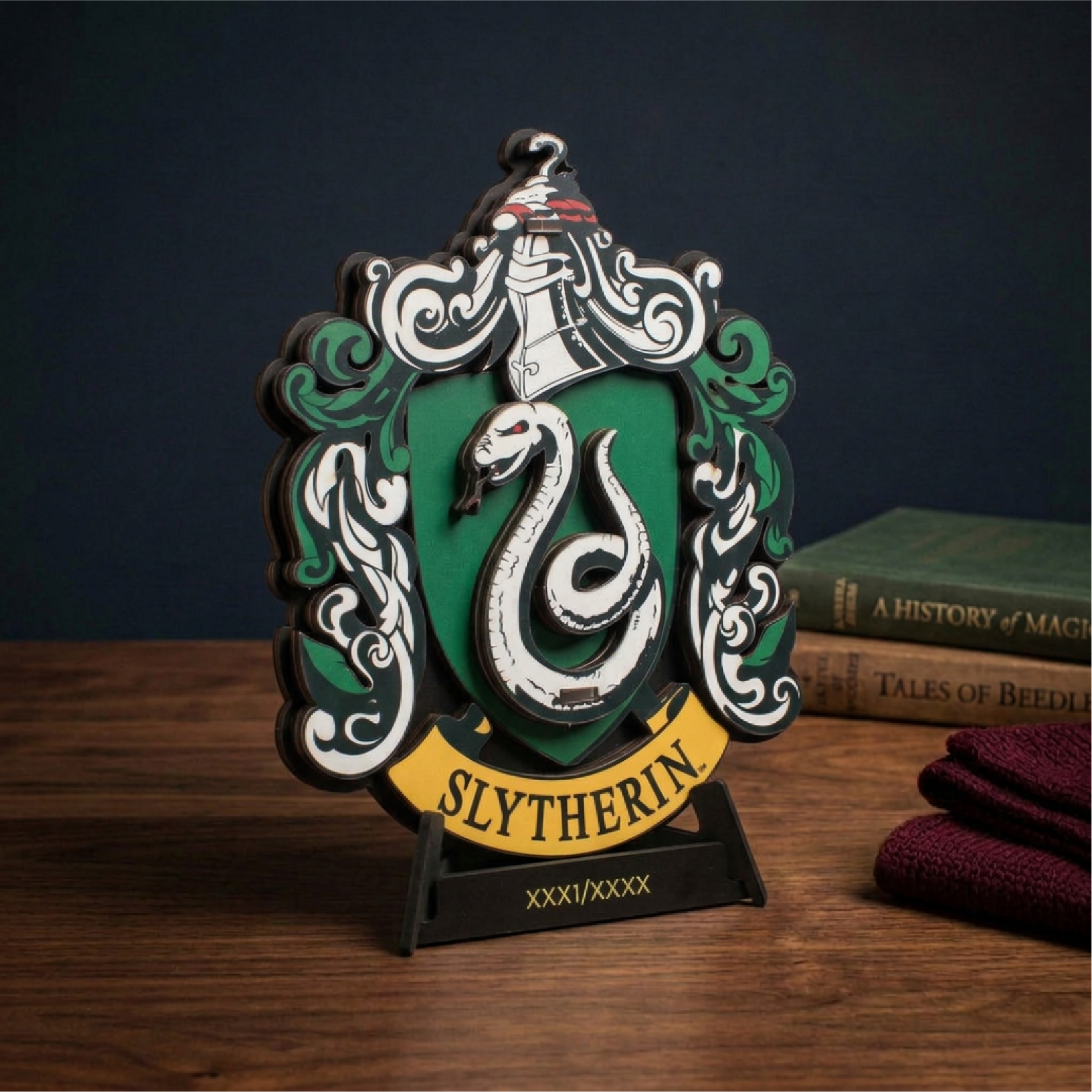 Hogwarts House Crest 3D Wooden Puzzle