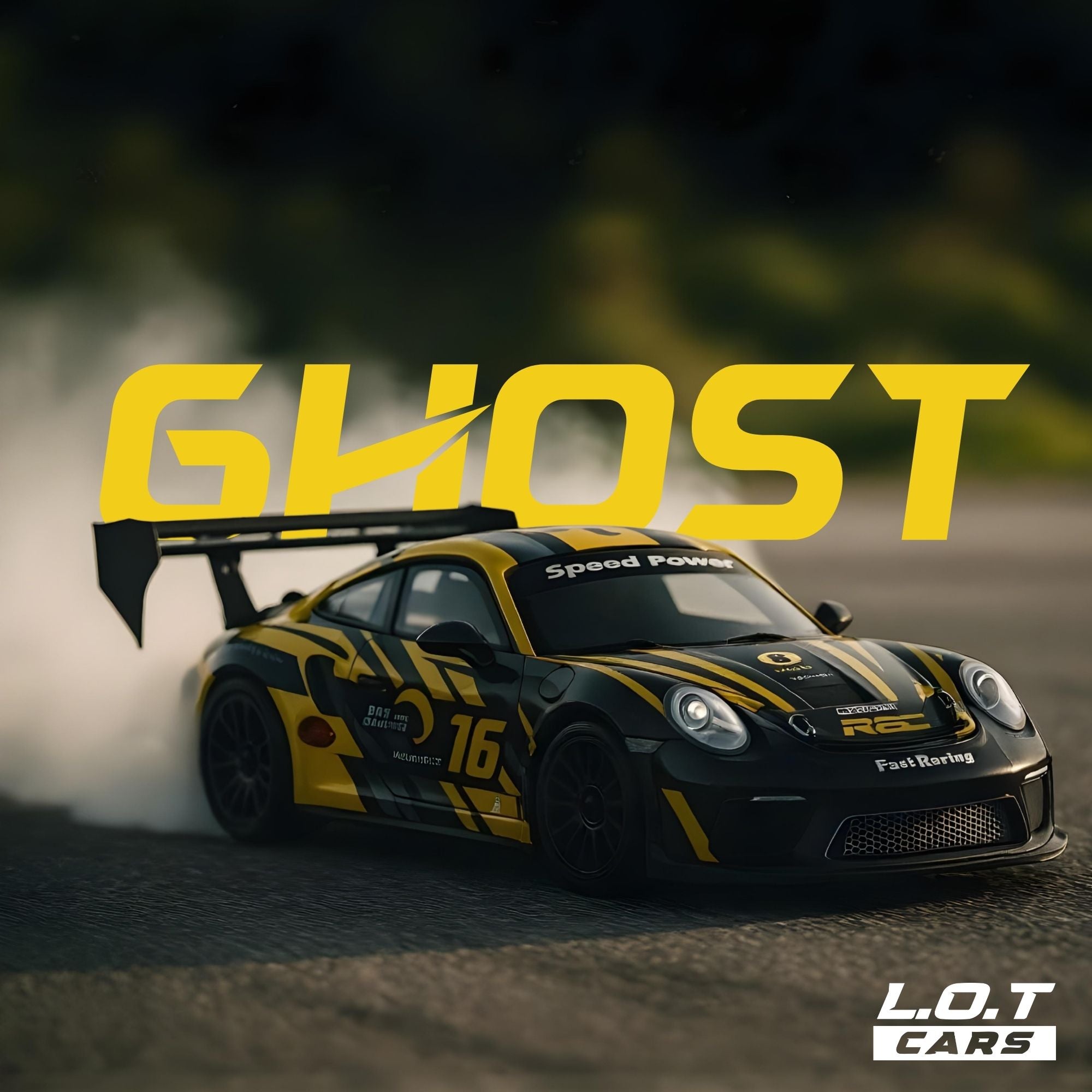 L.O.T Cars “Ghost” - RC Drift Car (Semi-Hobby Grade) - 4x4 Remote Control Drift Car with Lights