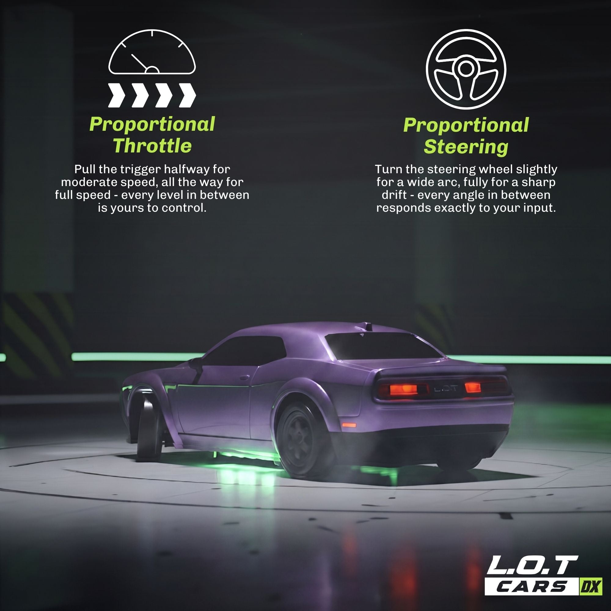 L.O.T Cars Shadow - RC Drift Car