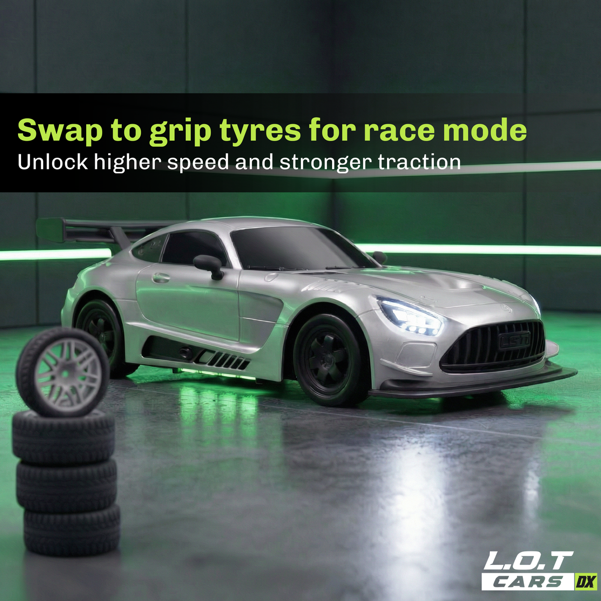 L.O.T Cars Shadow RC Drift Car | Semi Hobby Grade