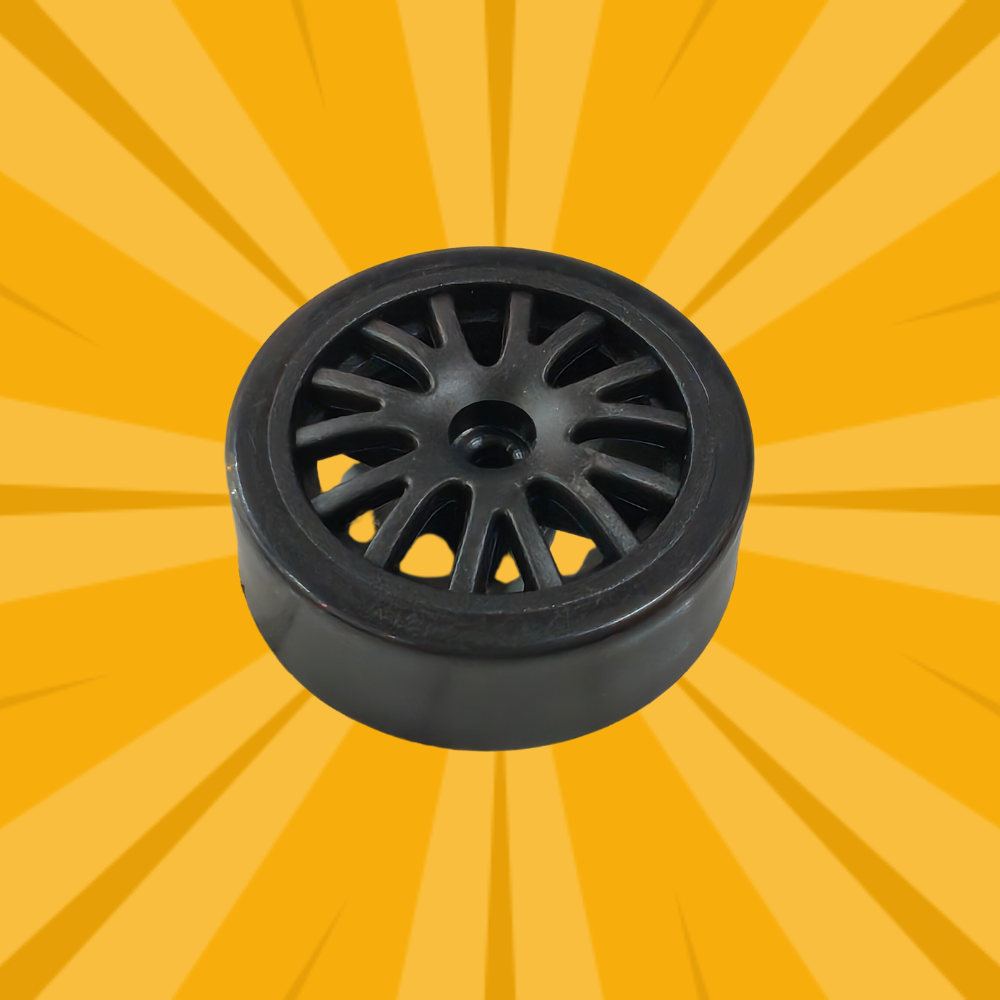 L.O.T Spare Parts - Drift Tyres (Plastic) for L.O.T Cars "Flare" Remote Control Drift RC Car (Set of 4)