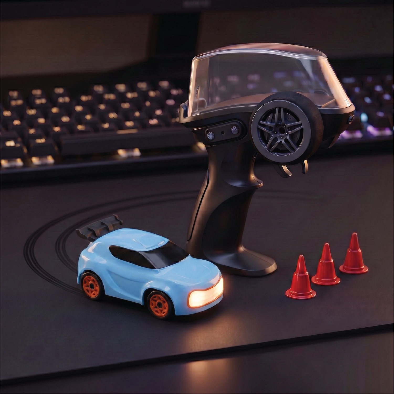 L.O.T Cars Dash - 1:64 Scale Mini RC Car