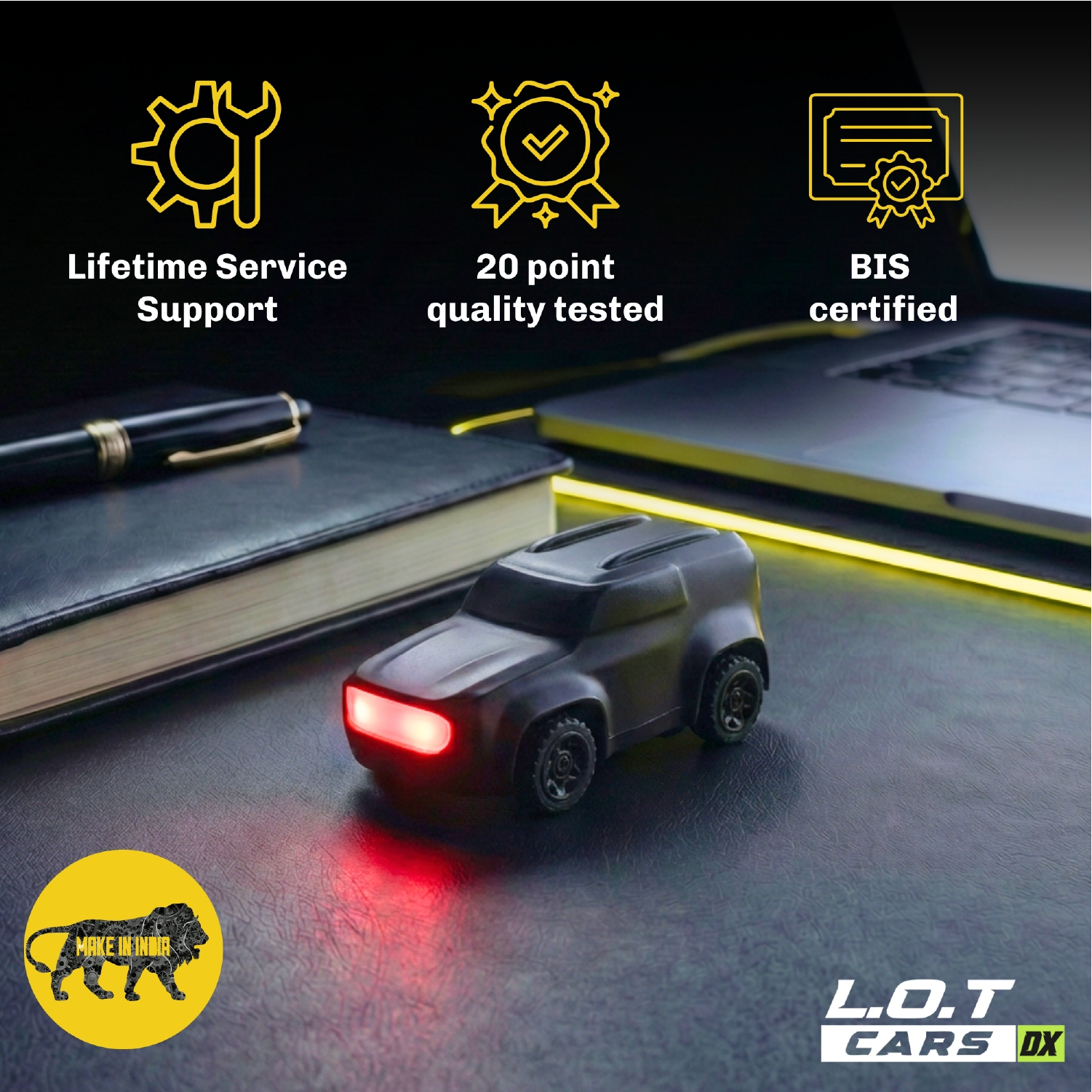 L.O.T Cars Dash - 1:64 Scale Mini RC Car