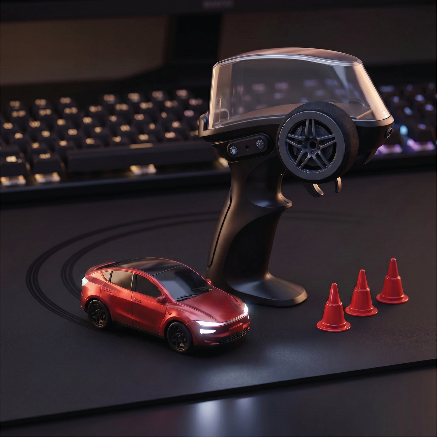 L.O.T Cars Dash - 1:64 Scale Mini RC Car