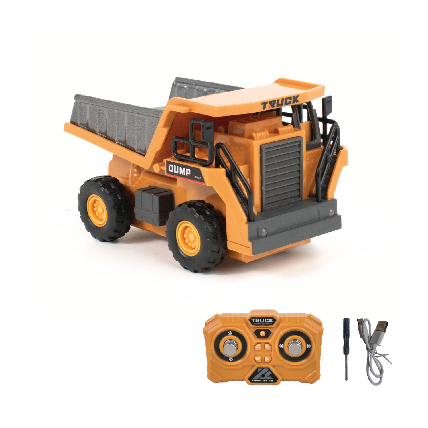 L.O.T Cars Rumble - 1:64 Scale Tabletop RC Dumptruck