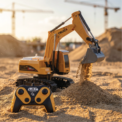 L.O.T Cars Fang - 6 Channel RC Excavator