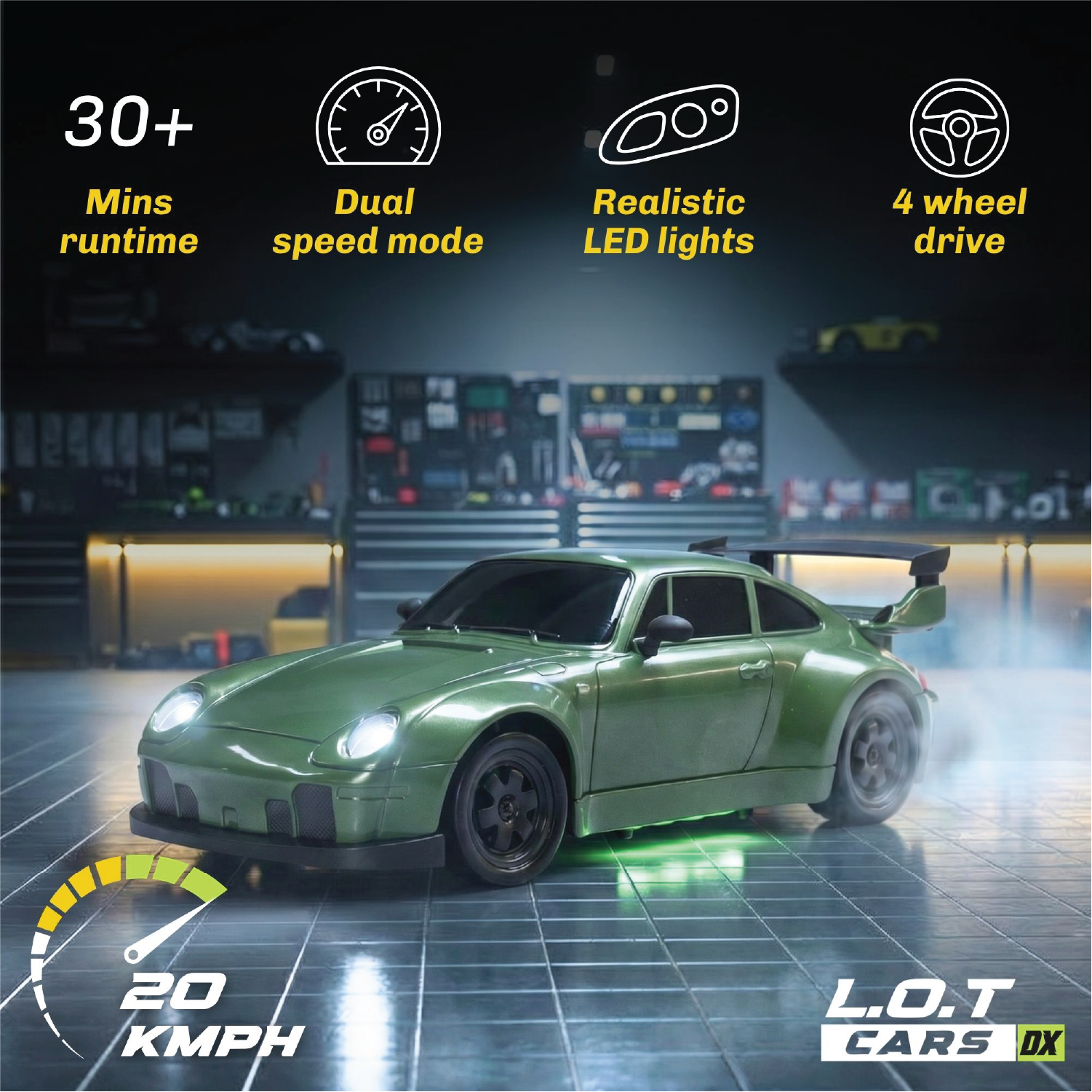 L.O.T Cars Flare 2.0 - RC Drift Car