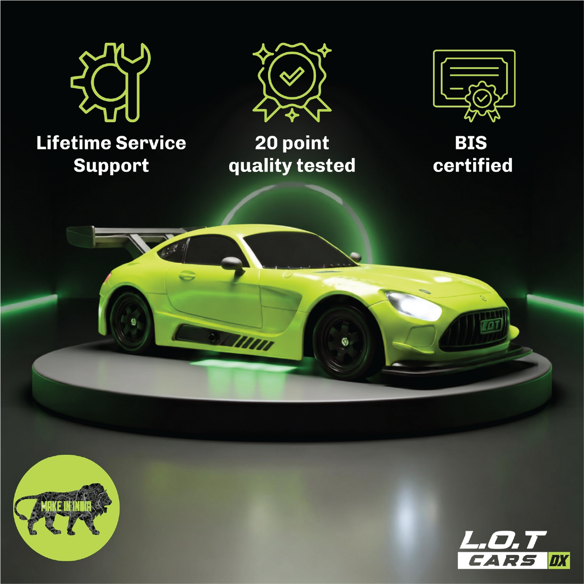 L.O.T Cars Shadow - RC Drift Car