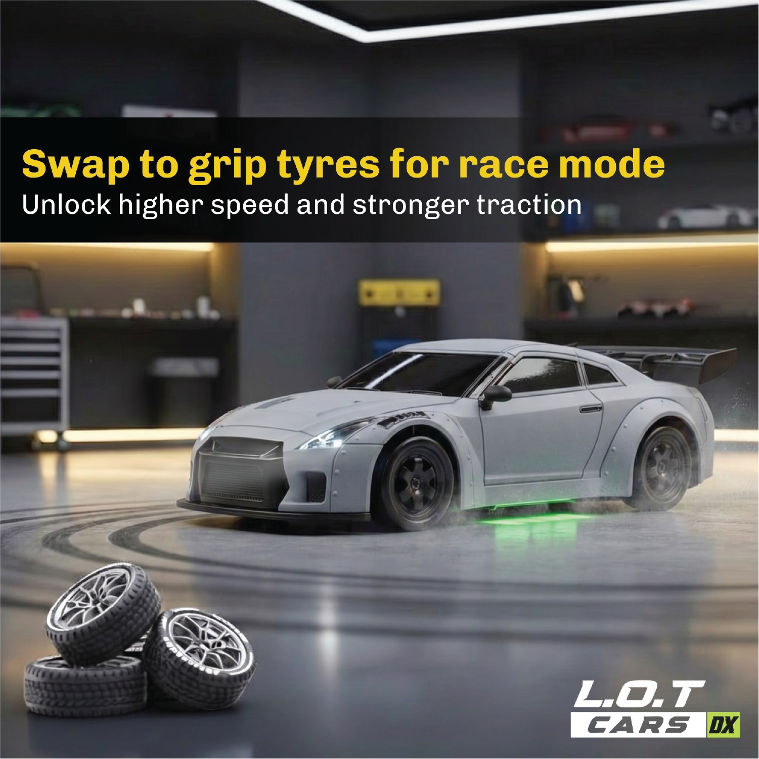 L.O.T Cars Flare 2.0 - RC Drift Car
