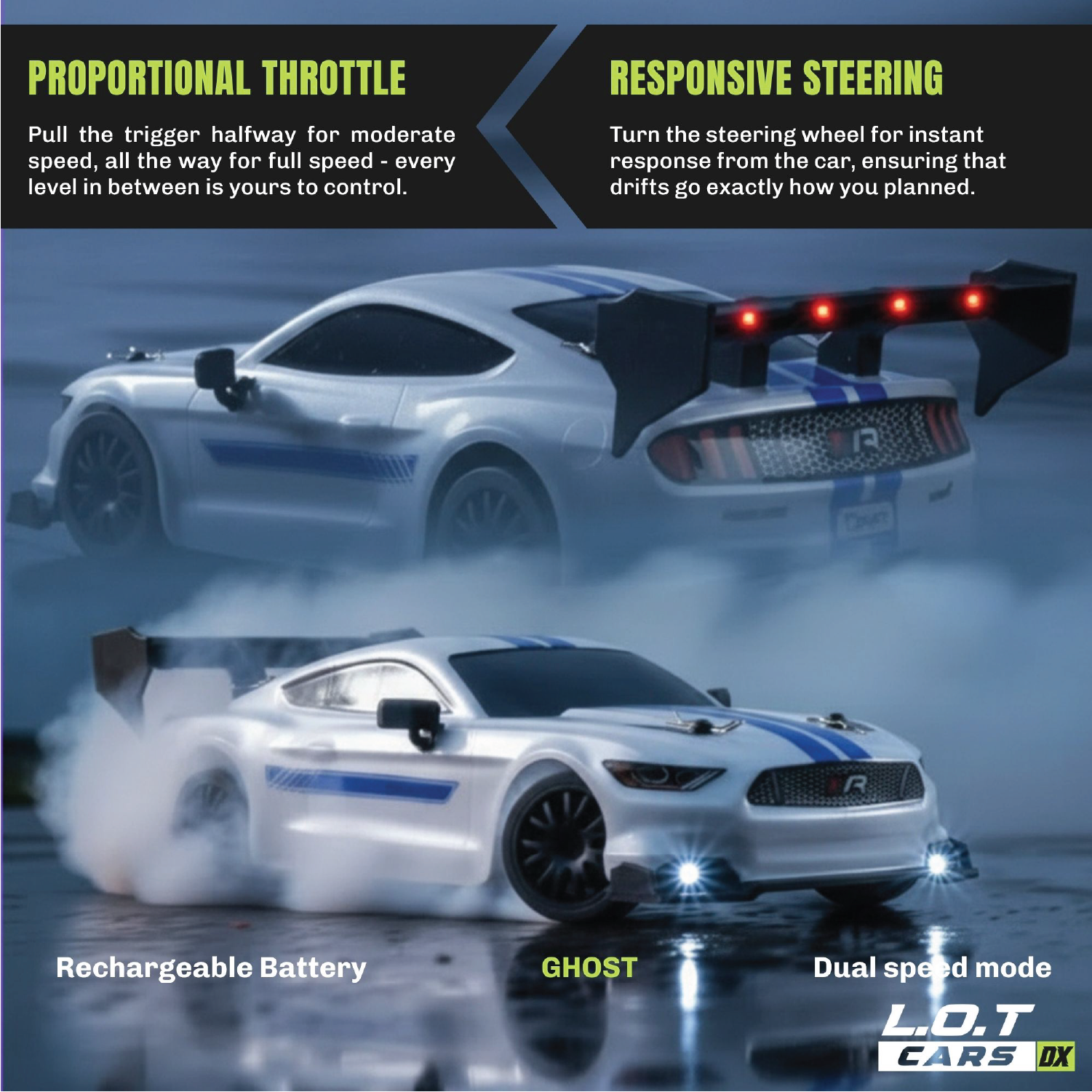 L.O.T Cars Ghost - RC Drift Car