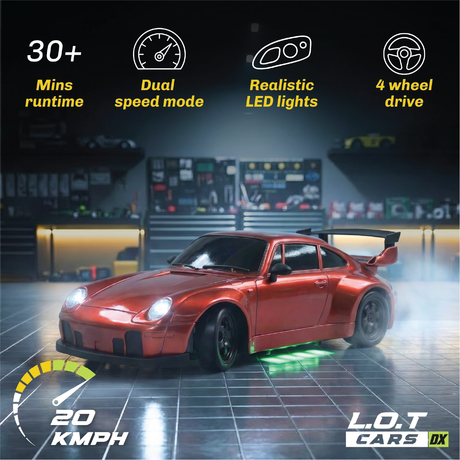 L.O.T Cars Flare 2.0 - RC Drift Car