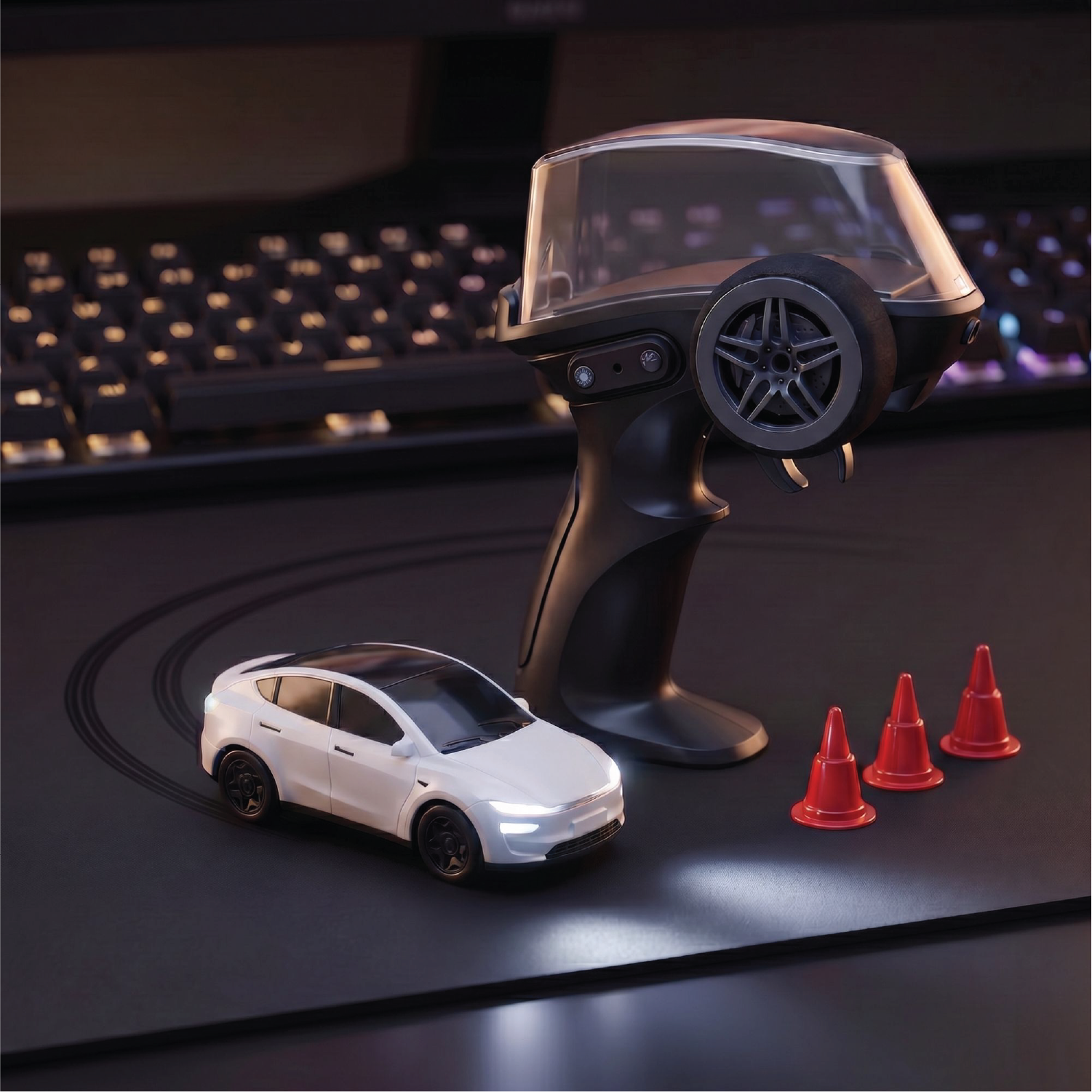 L.O.T Cars Dash - 1:64 Scale Mini RC Car