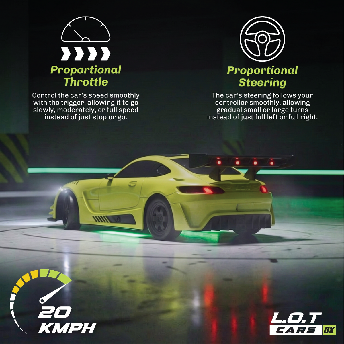 L.O.T Cars Shadow - RC Drift Car