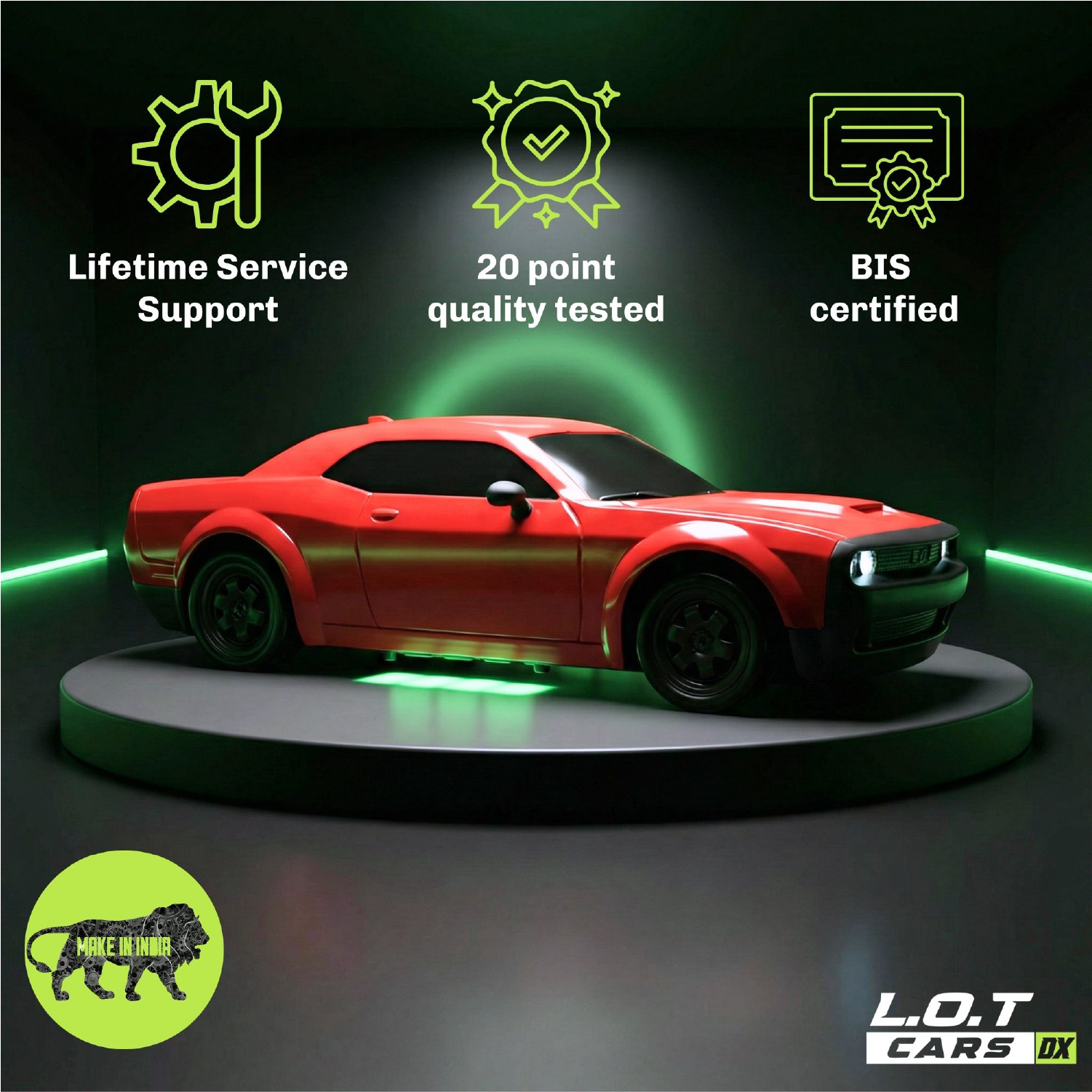 L.O.T Cars Shadow - RC Drift Car