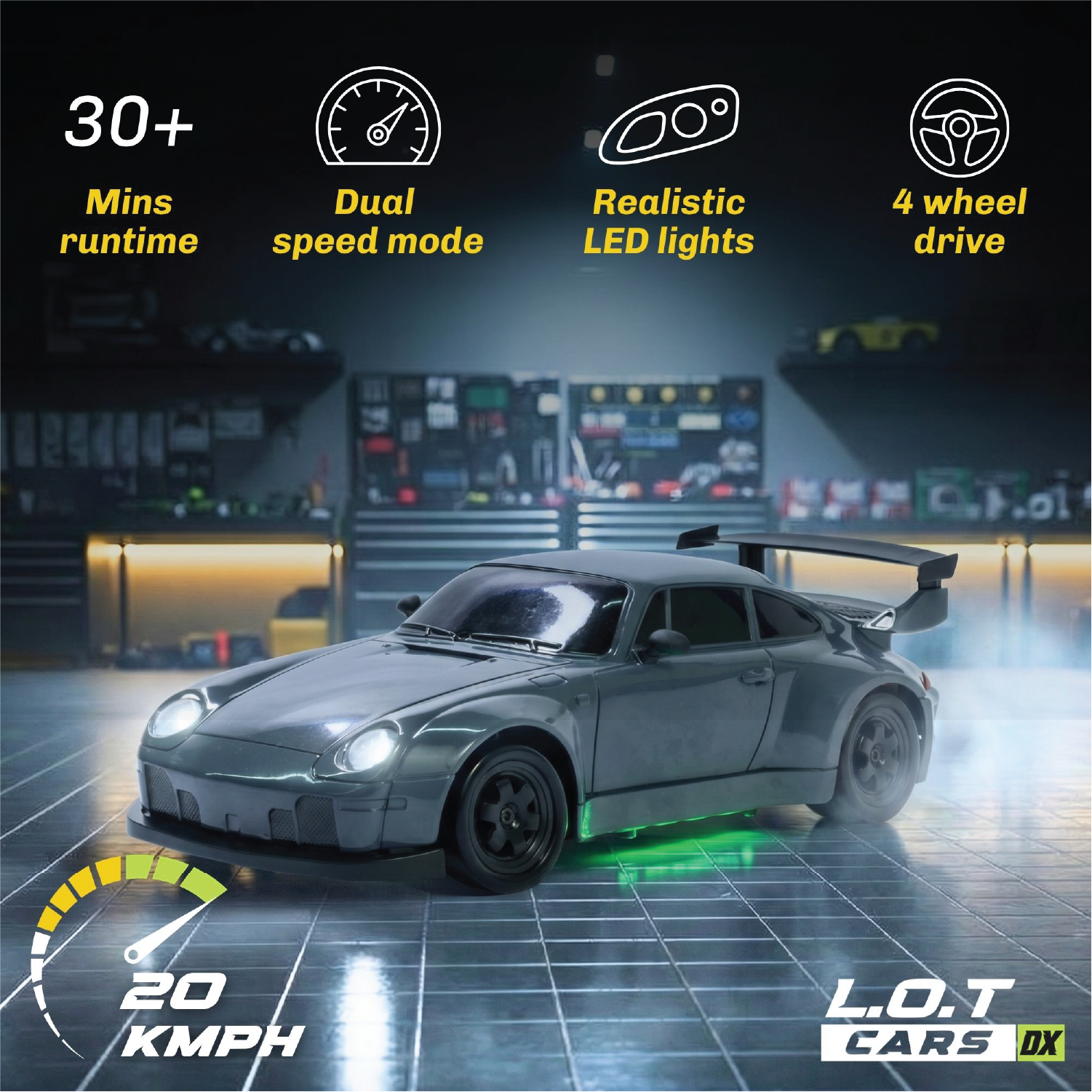 L.O.T Cars Flare 2.0 - RC Drift Car