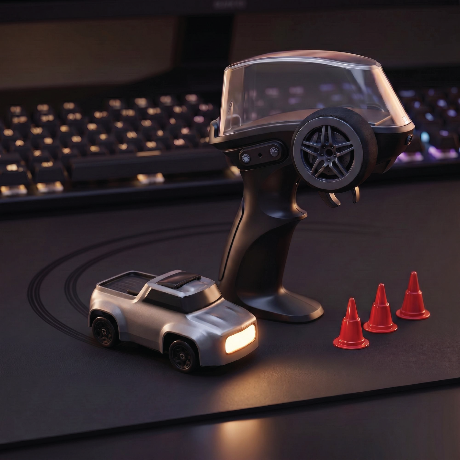 L.O.T Cars Dash - 1:64 Scale Mini RC Car