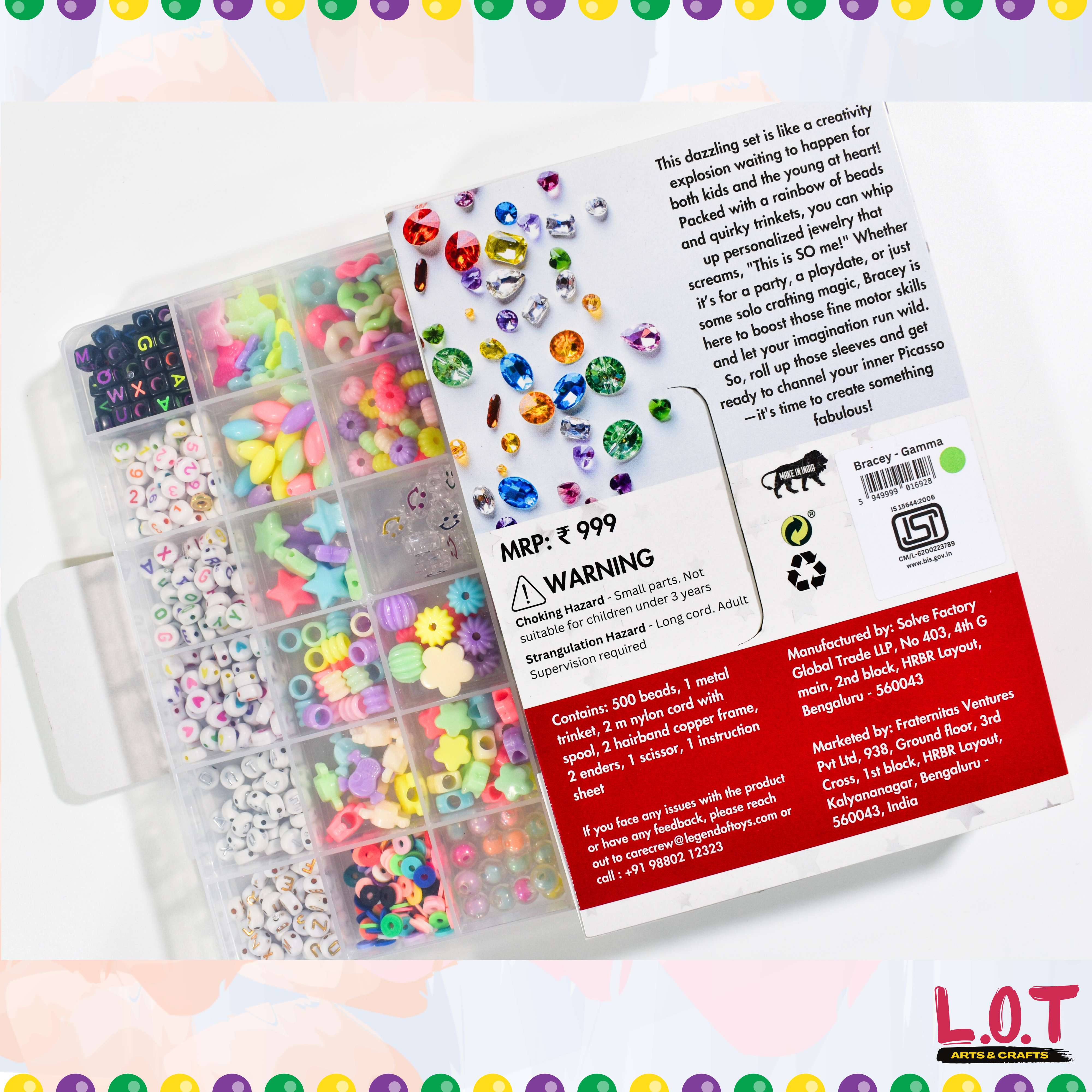 L.O.T DIY "Bracey" - DIY Jewellery Making Kit