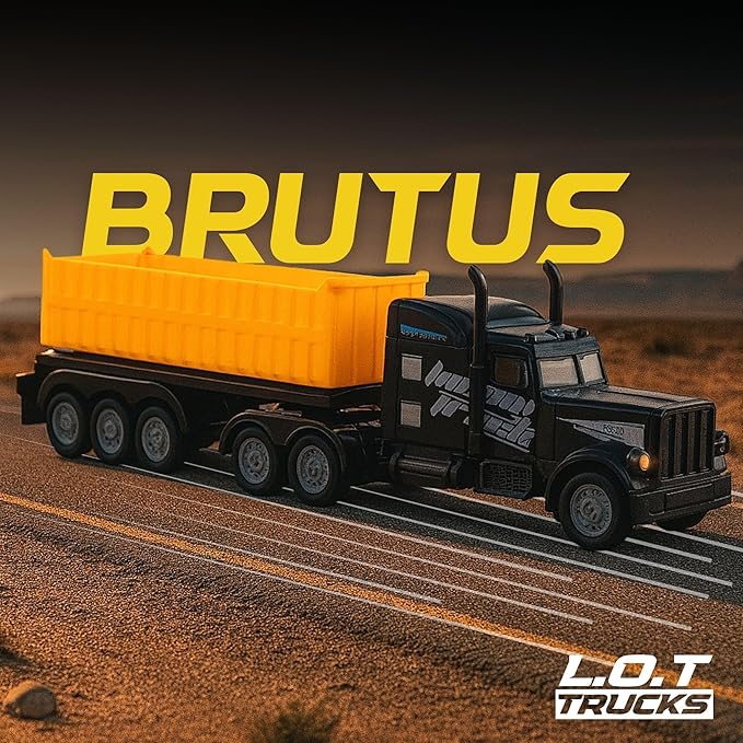 L.O.T Transport "Brutus" – RC Truck with Container – 6x2 Remote Control Truck