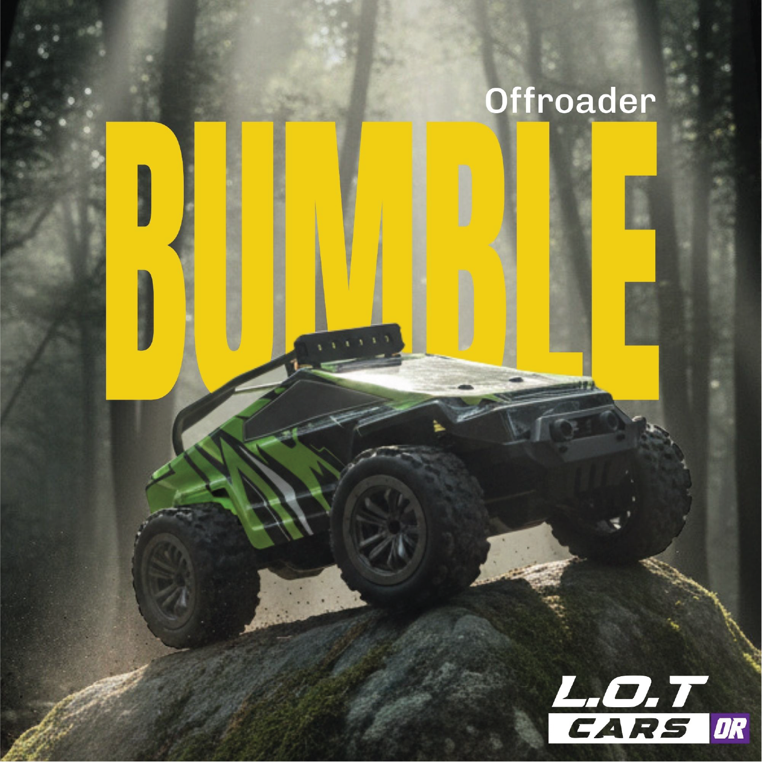 L.O.T Cars Bumble - Off Road Remote Control Car with Lights
