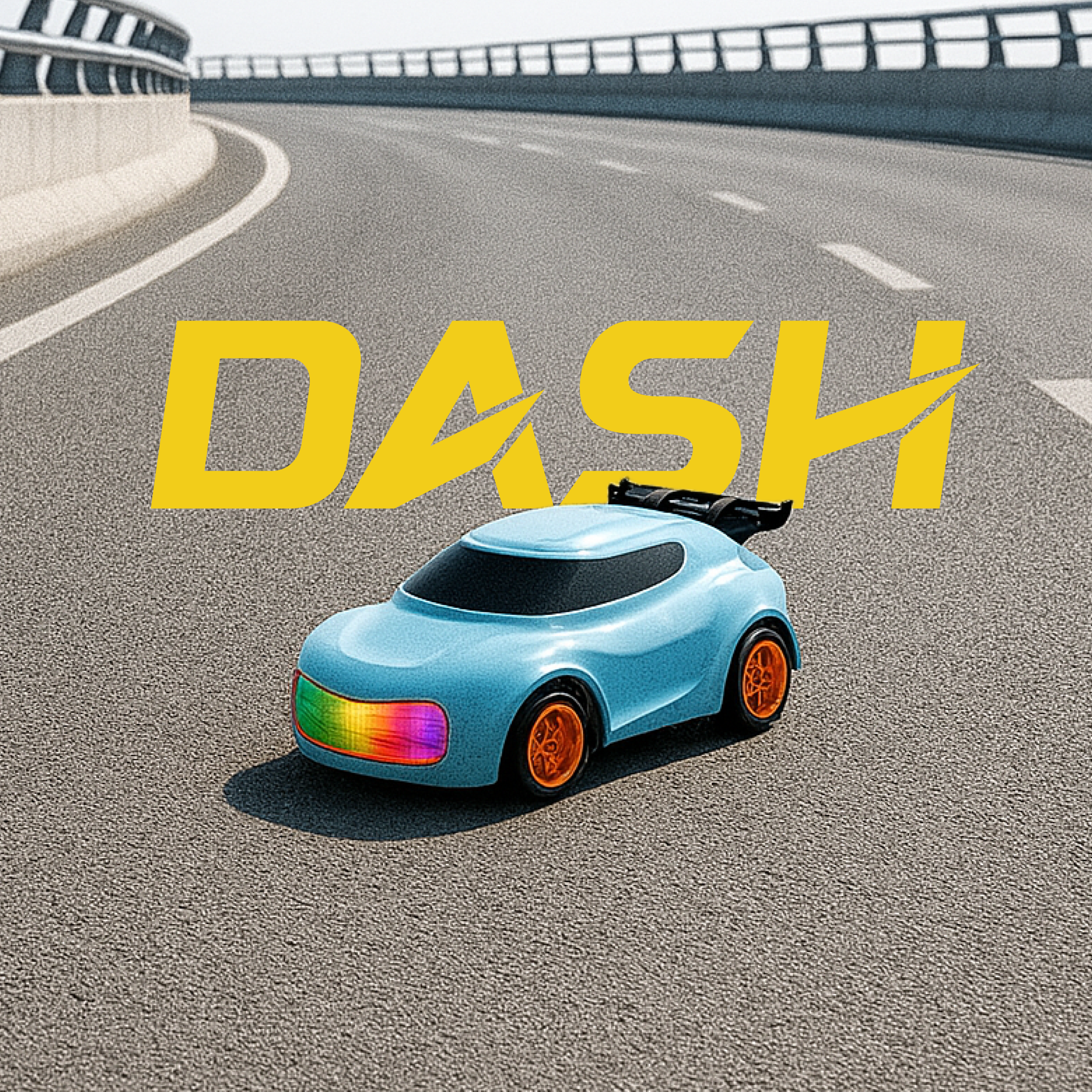 L.O.T Cars - “Dash” - Mini RC Car - 1:64 Scale Mini Remote Control Car with 4 Light Modes