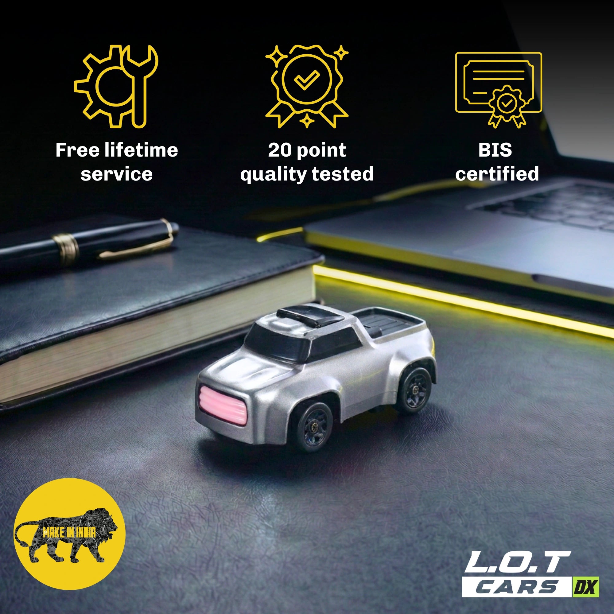 L.O.T Cars Dash - 1:64 Scale Mini RC Car