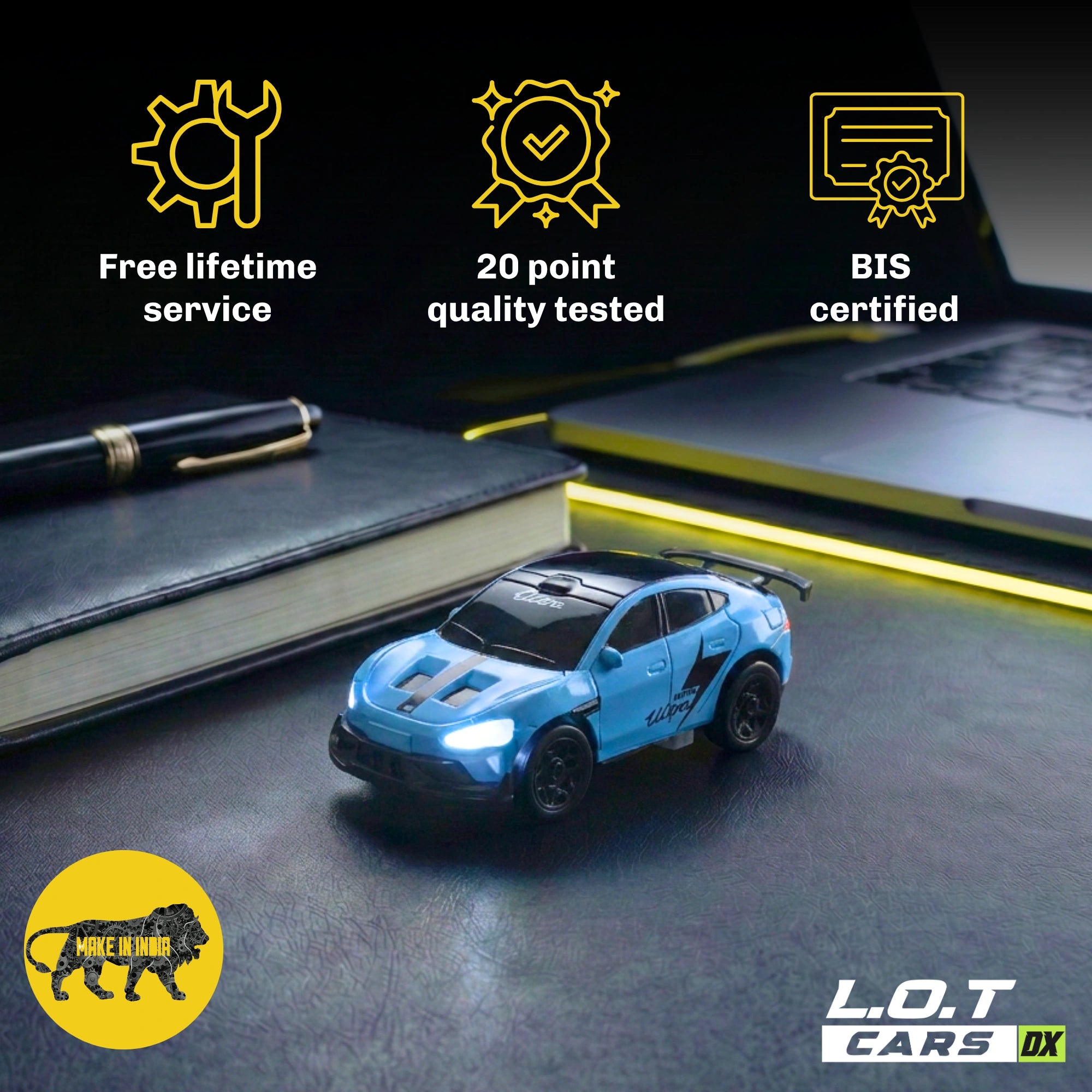 L.O.T Cars Dash - 1:64 Scale Mini RC Car